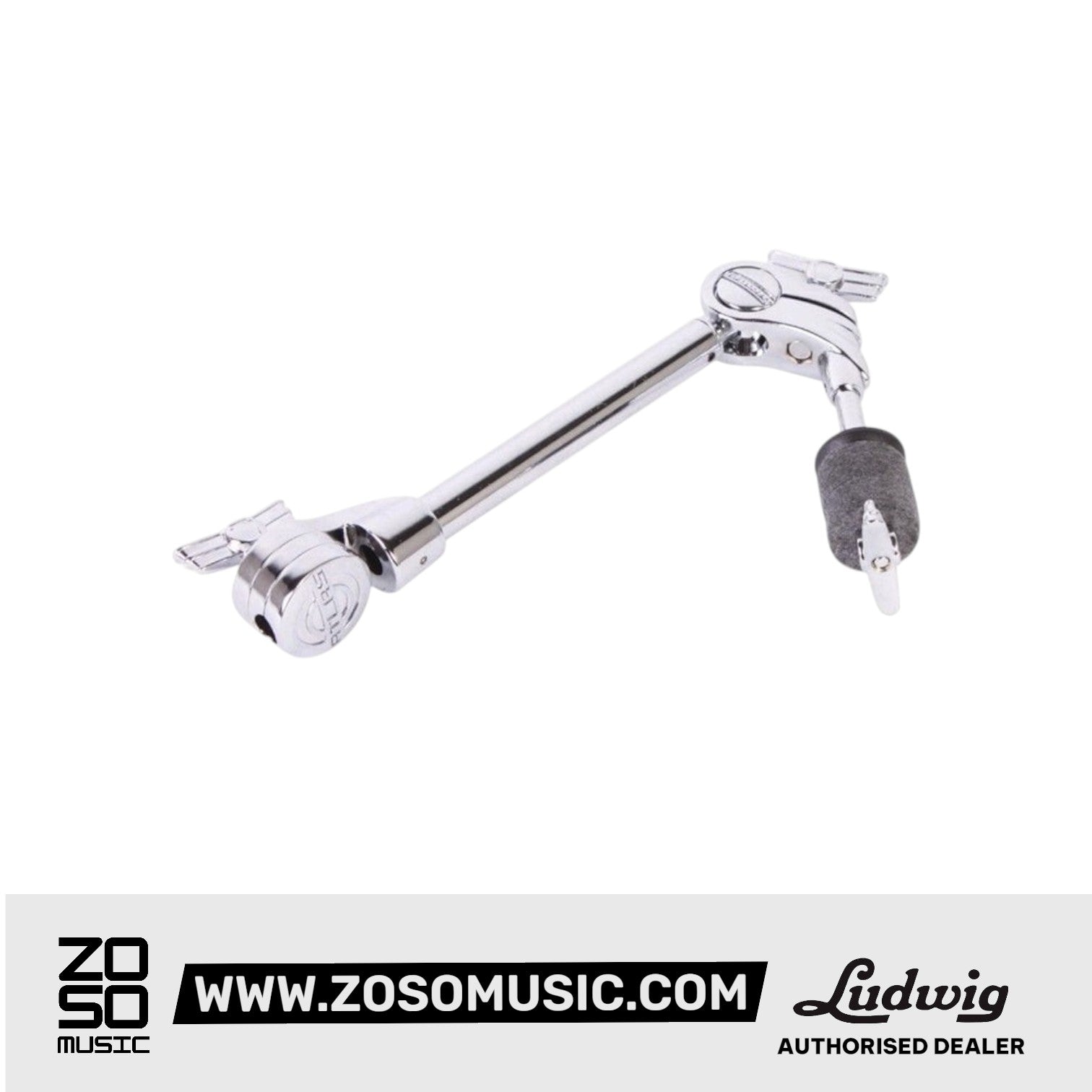 Ludwig LAP3T6 Atlas Aerodyne Tilter Clamp, Long |  LUDWIG |  DRUM-HARDWARE |  Zoso Music