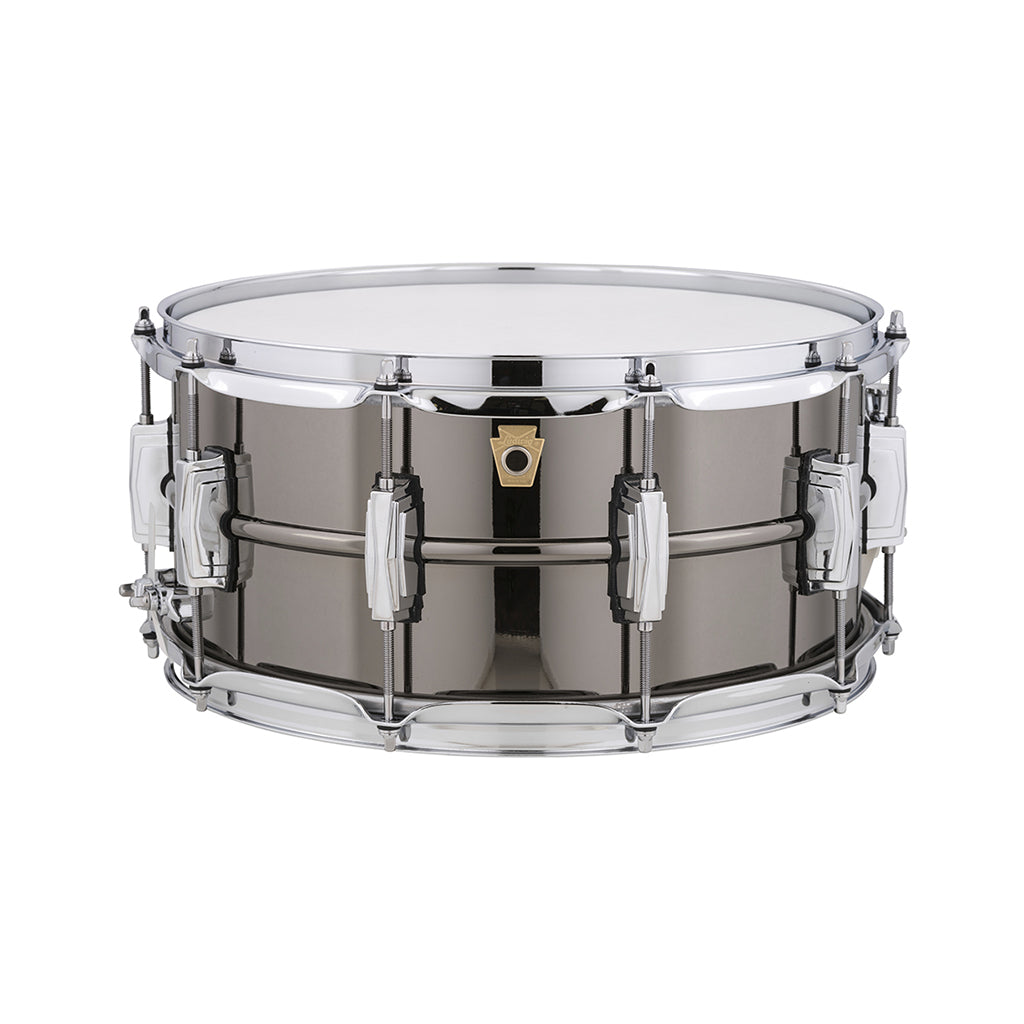 Ludwig LB417 6.5x14inch Black Beauty Snare Drum, Smooth Shell, Imperial Lugs