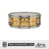 Ludwig LB420BKT 5x14inch Hammered Brass Snare Drum, Smooth Shell, Tube Lugs | Zoso Music Sdn Bhd