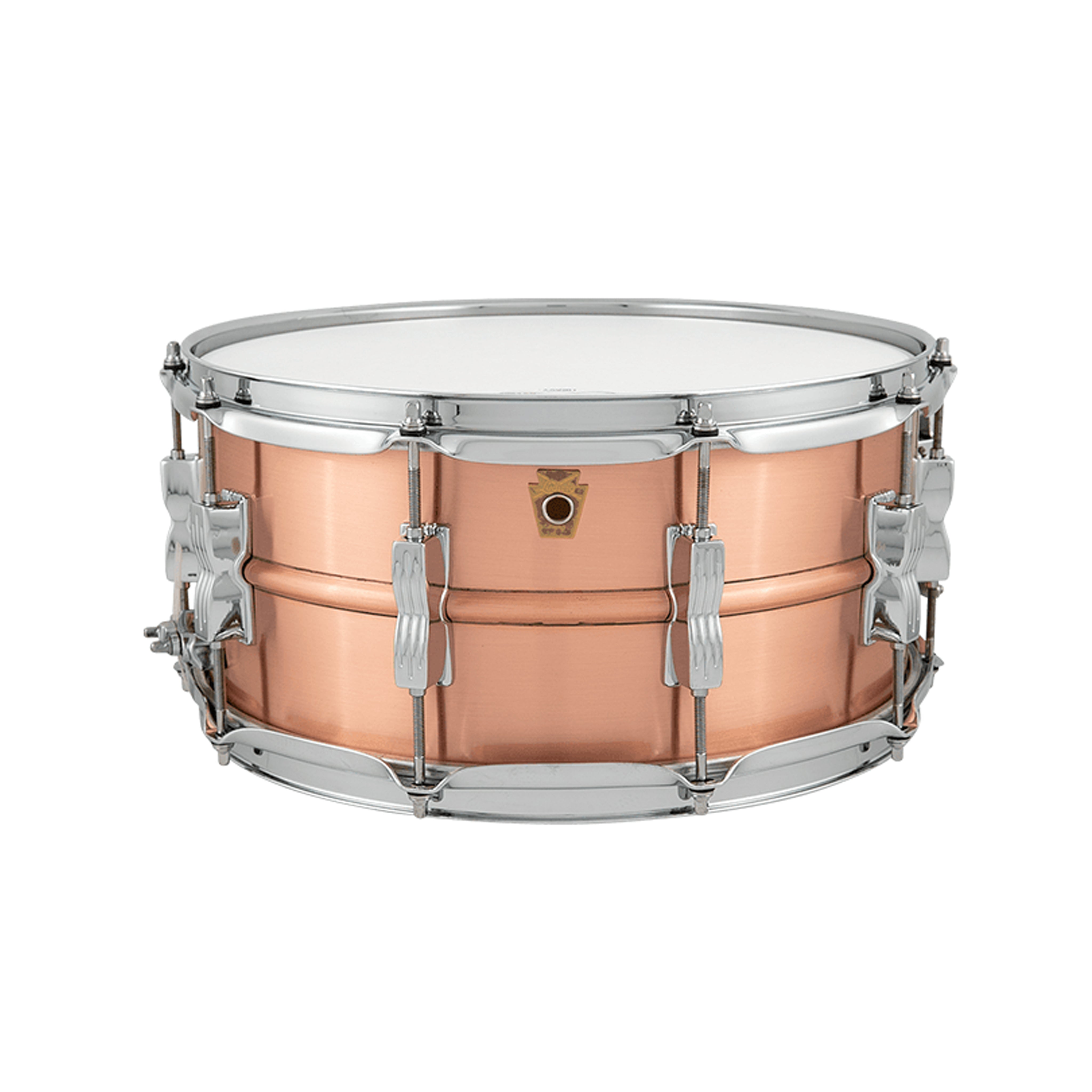 Ludwig LC654B 6.5x14inch Acro Copper Snare Drum