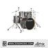 Ludwig LE522028 Evolution 5-Piece Drum Kit w/Hardware, Platinum |  LUDWIG |  DRUM-ACOUSTIC |  Zoso Music