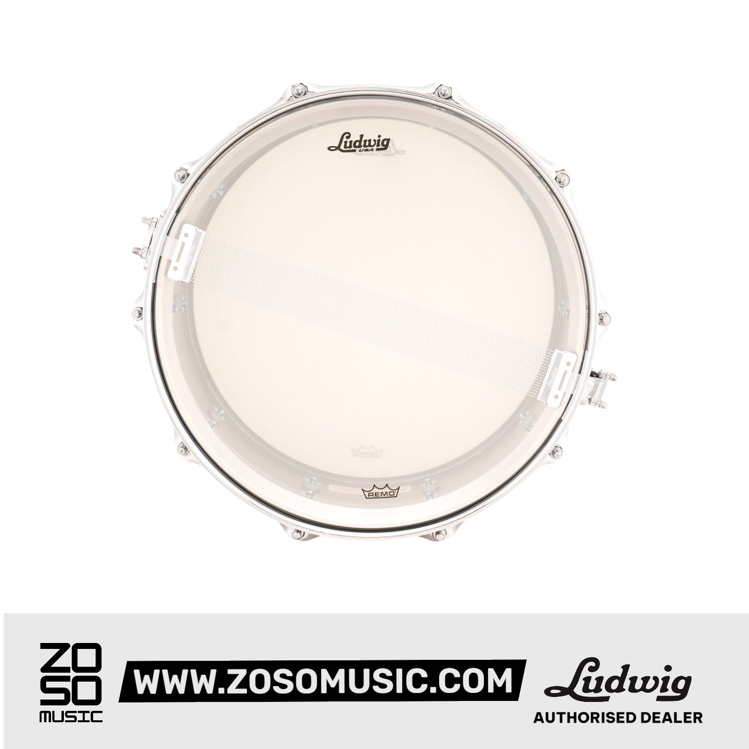 Ludwig LM405CT 6.5x14inch Acrolite Snare Drum w/Tube Lugs |  LUDWIG |  DRUM-SNARE DRUM |  Zoso Music