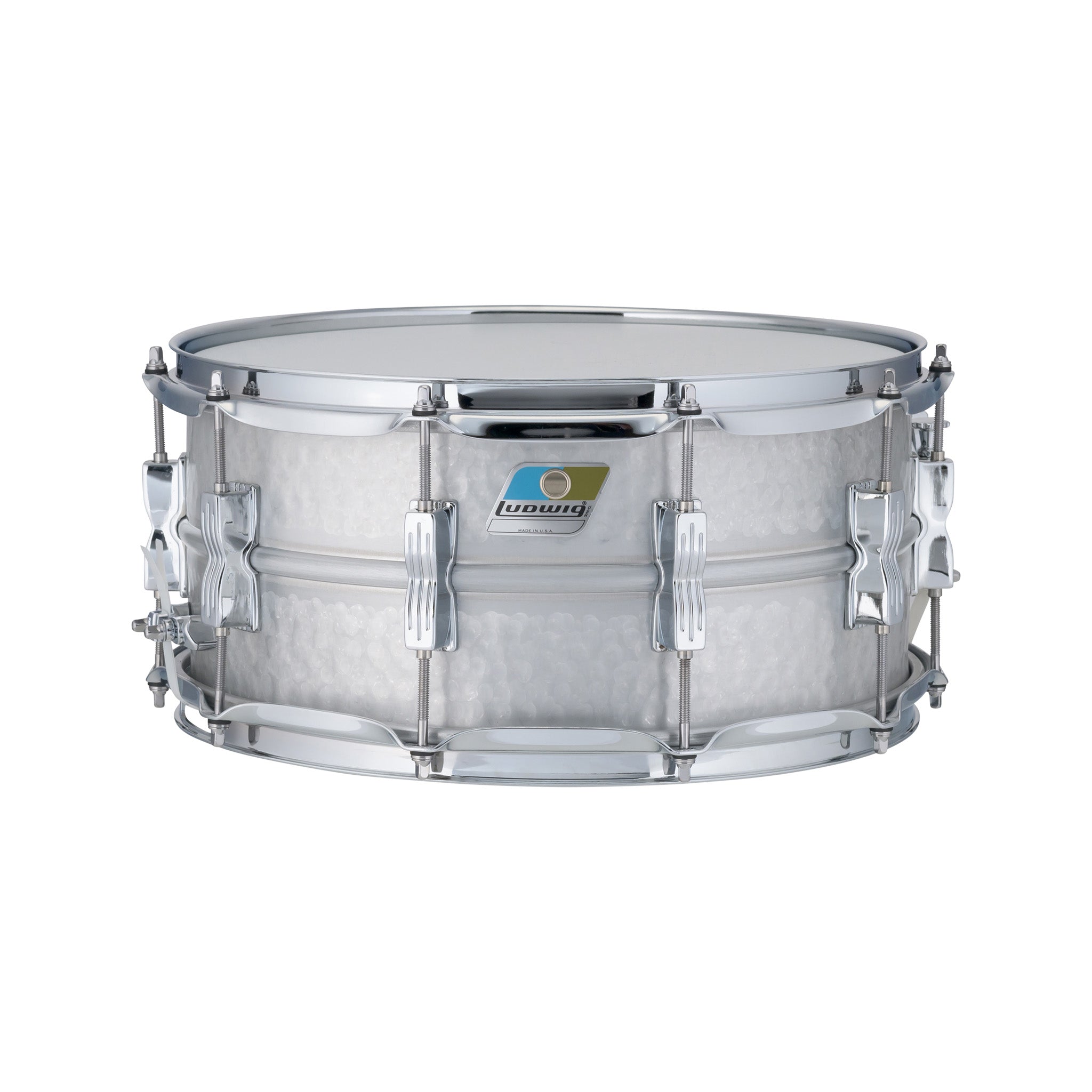 Ludwig LM405K 6.5x14inch Acrolite Snare Drum, Aluminium, Hammered Shell | Zoso Music Sdn Bhd