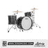 Ludwig LN34433TXA8 Neusonic 3-Piece Pro Beat Shell Pack (24B/16F/13T), Ebony Pearl | Zoso Music Sdn Bhd