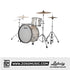 Ludwig LN34433TXAG Neusonic 3-Piece Pro Beat Shell Pack (24B/16F/13T), Silver Silk |  LUDWIG |  DRUM-ACOUSTIC |  Zoso Music