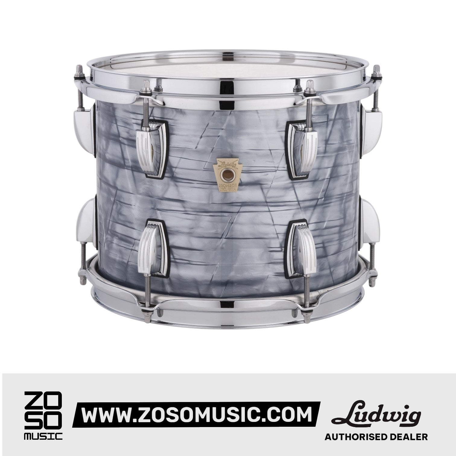 Ludwig LS403XXBG 6.5x14ich Classic Maple Snare Drum, Black Galaxy |  LUDWIG |  DRUM-SNARE DRUM |  Zoso Music