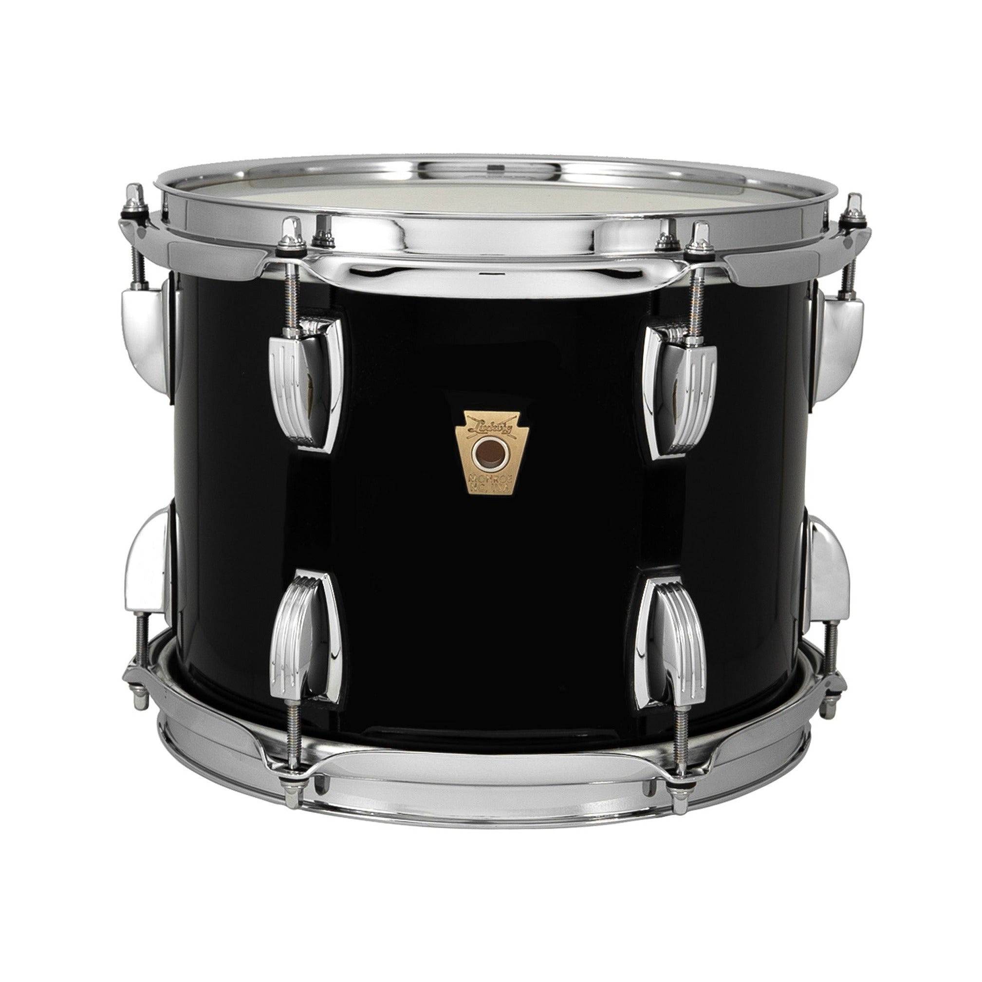 Ludwig LS558XX0G-CSTM 3.5x14inch Classic Maple Custom Snare Drum, Black Cortex