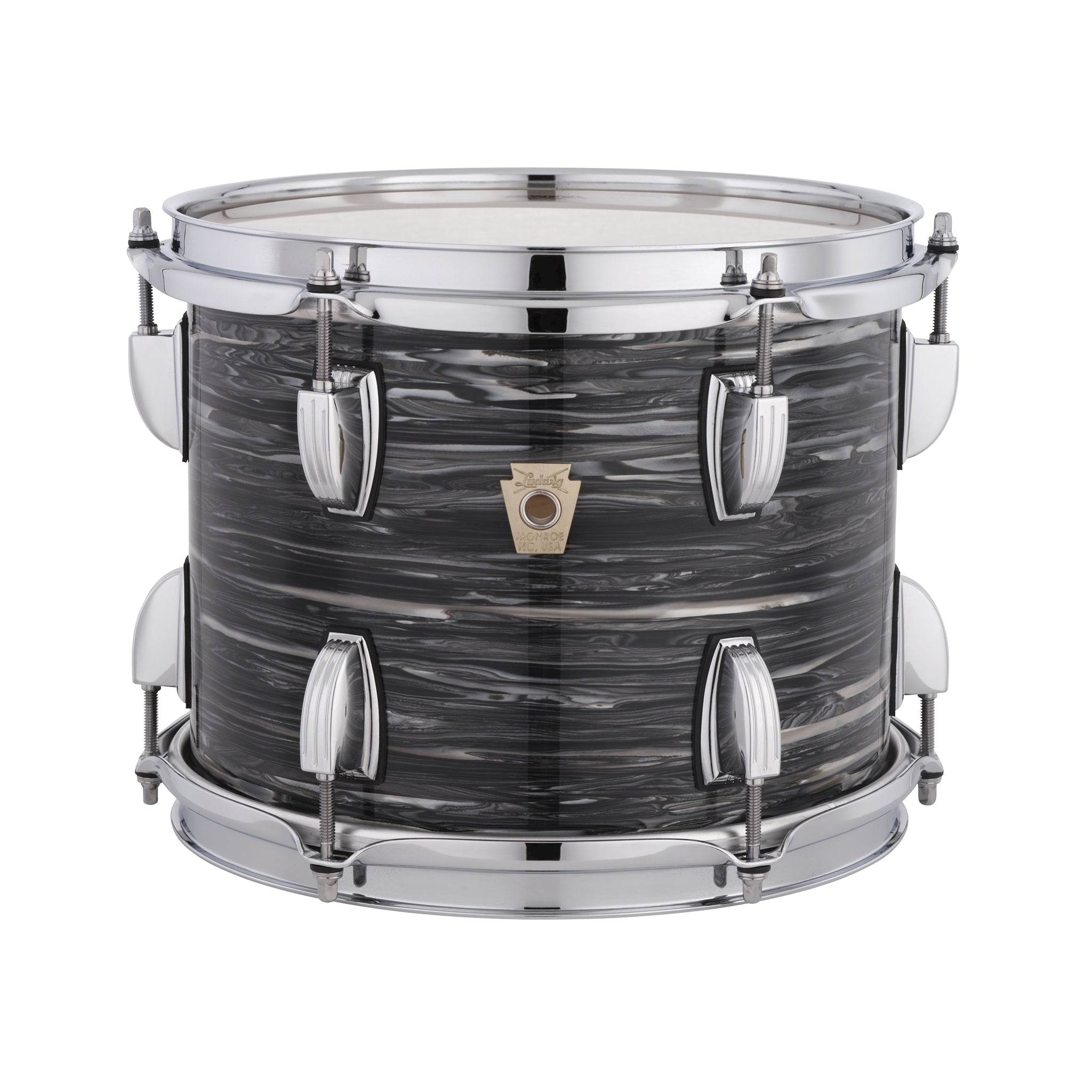 Ludwig LS754XX1Q 5x14inch Classic Oak Snare Drum, Vintage Black Oyster