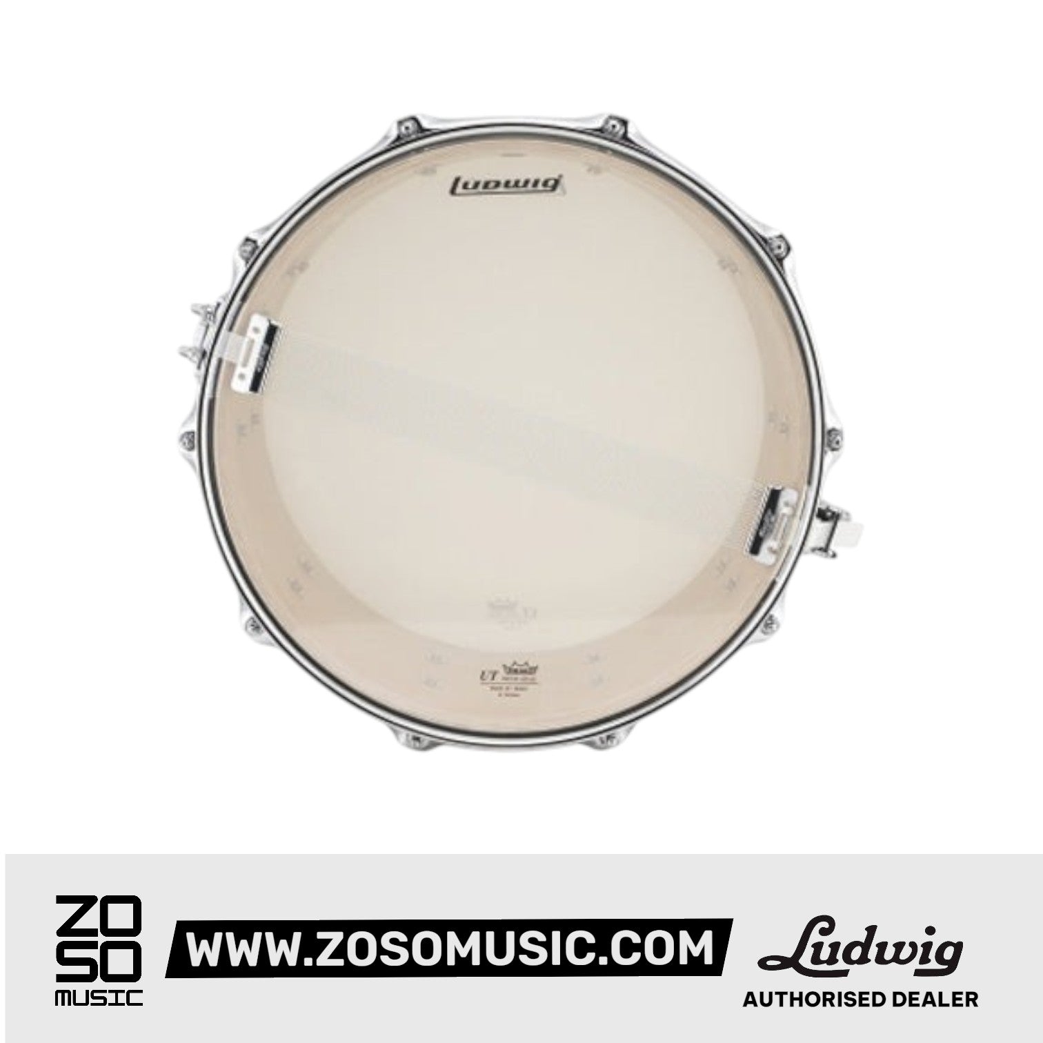 Ludwig LU6514BE 6.5x14inch Universal Wood Snare Drum, Beech/Sapele |  LUDWIG |  DRUM-SNARE DRUM |  Zoso Music