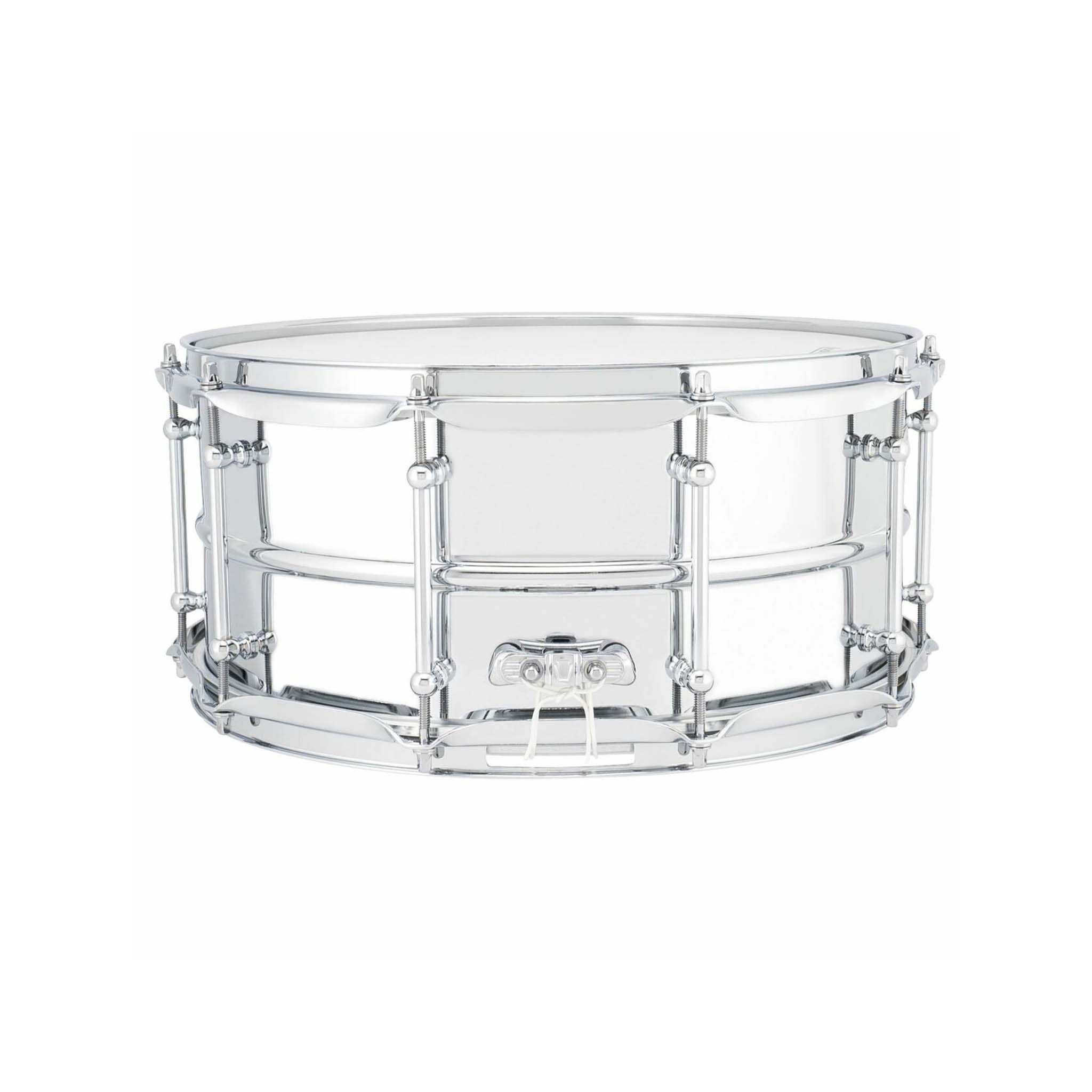Ludwig LU6514SL 6.5x14inch Supralite Polished Steel Snare Drum
