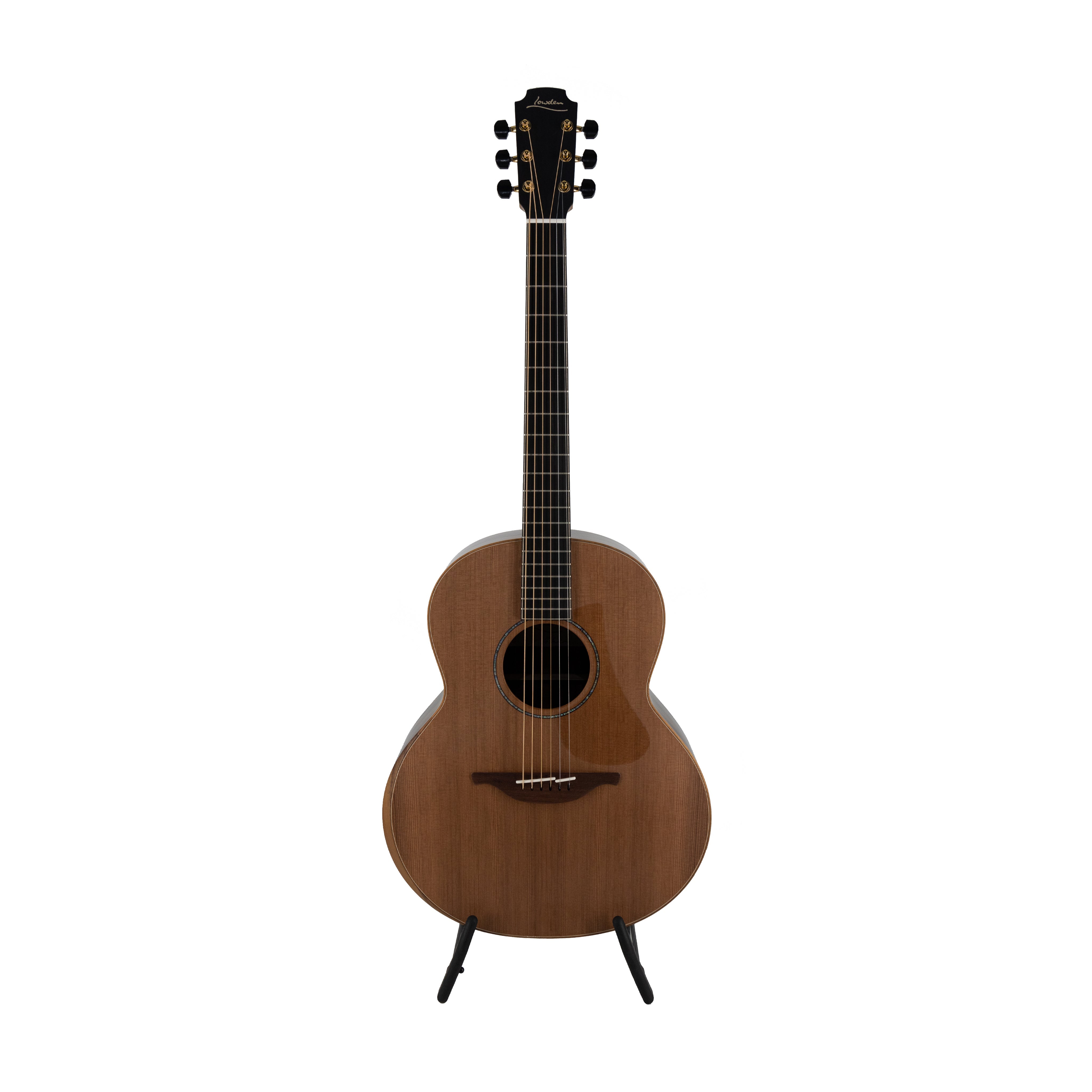 Lowden 35 Series F-35 Ebony / Sinker Redwood Acoustic Guitar w/Soundbox Bevel Zoso Music
