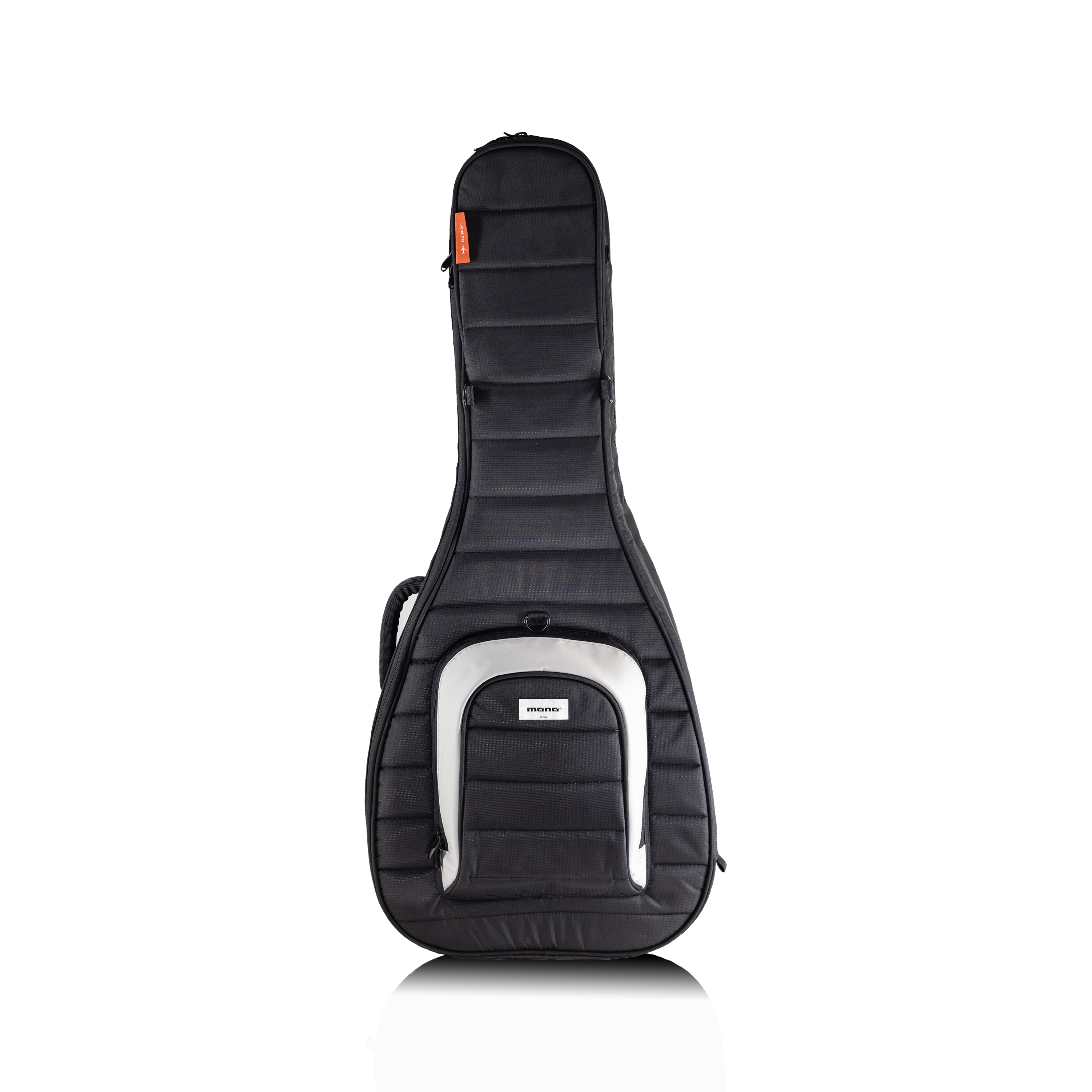 MONO Classic Dual Semi-Hollow/Electric Guitar Case, Black - ZOSO MUSIC