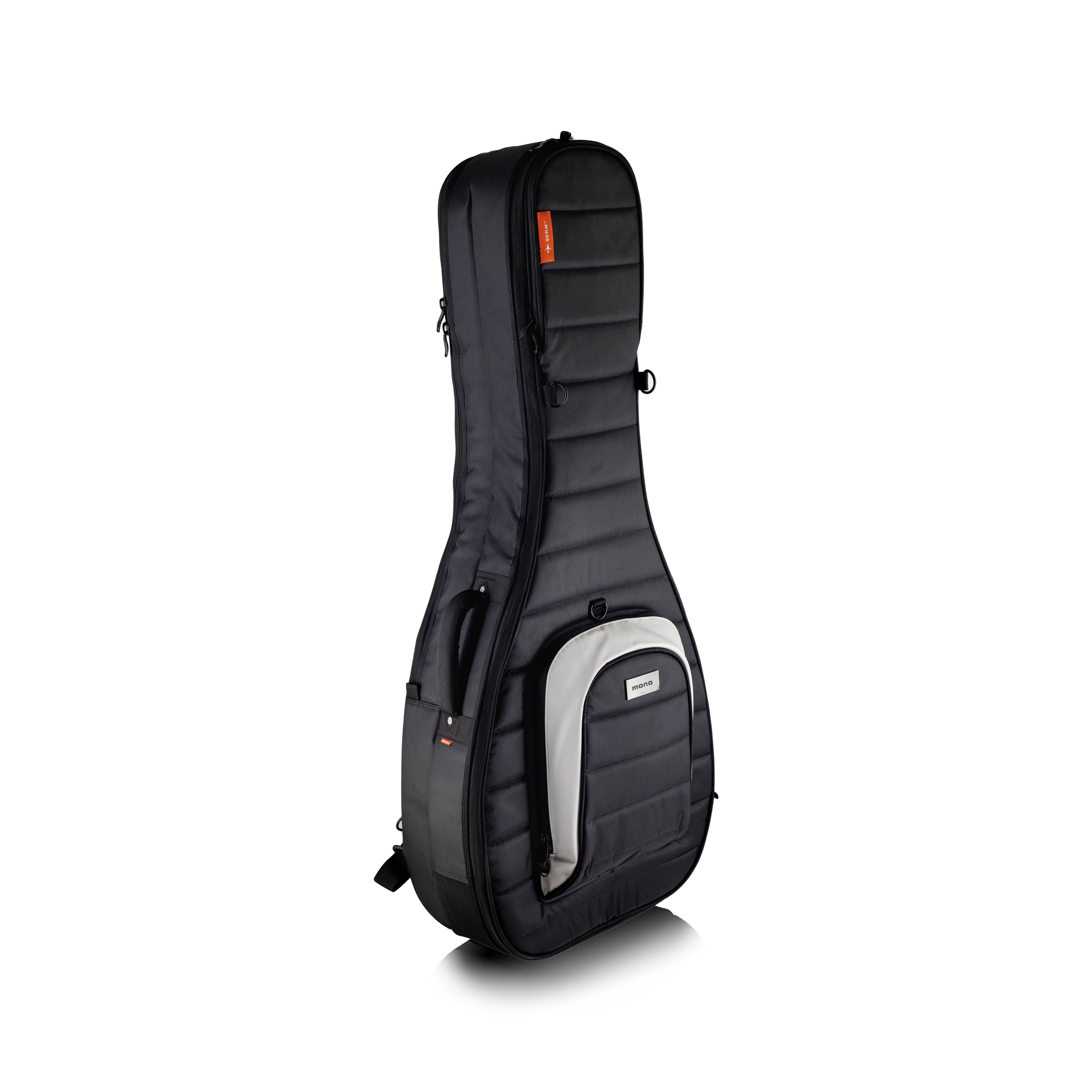 MONO Classic Dual Semi-Hollow/Electric Guitar Case, Black - ZOSO MUSIC
