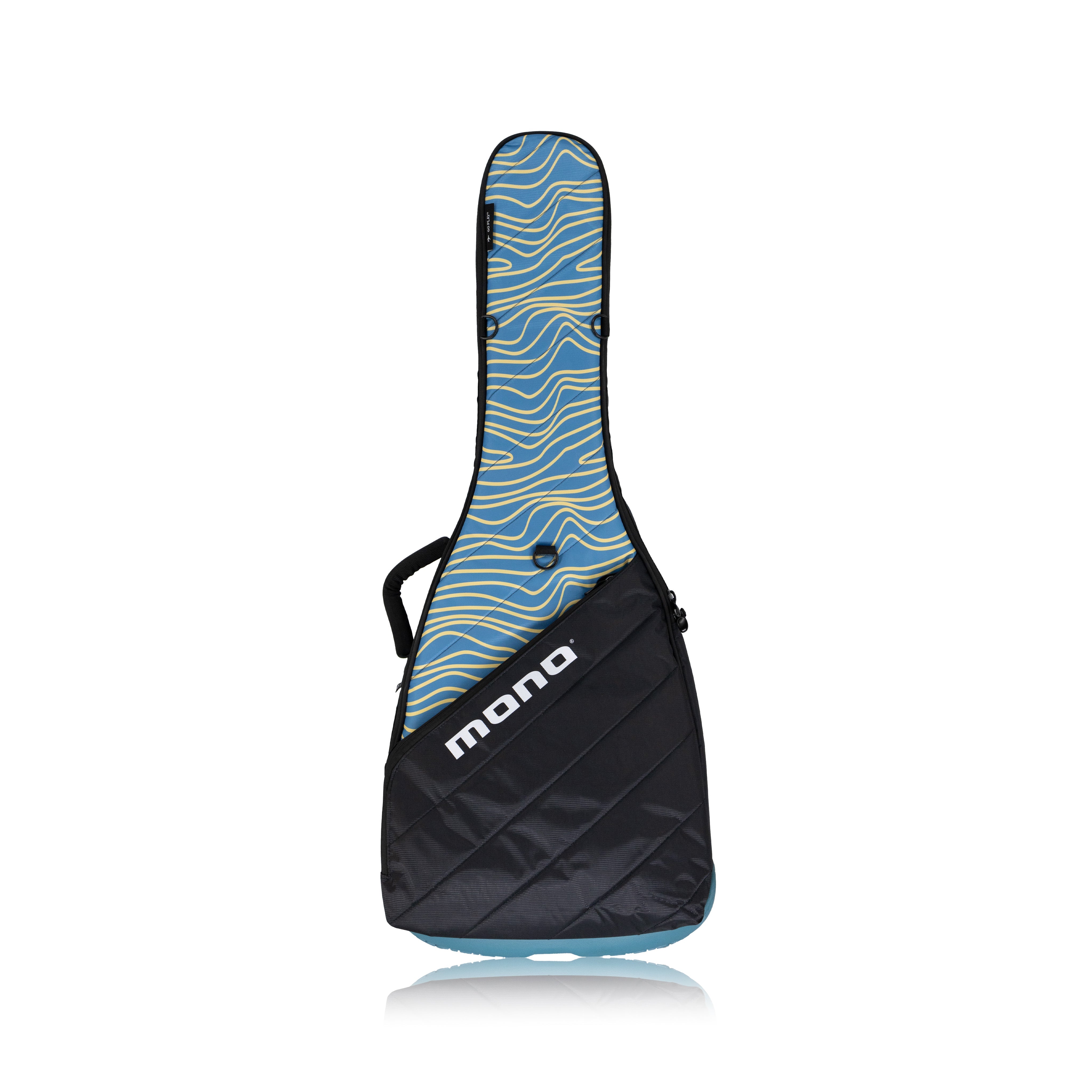 MONO x Teisco Vertigo Electric Guitar Case, Blue - ZOSO MUSIC