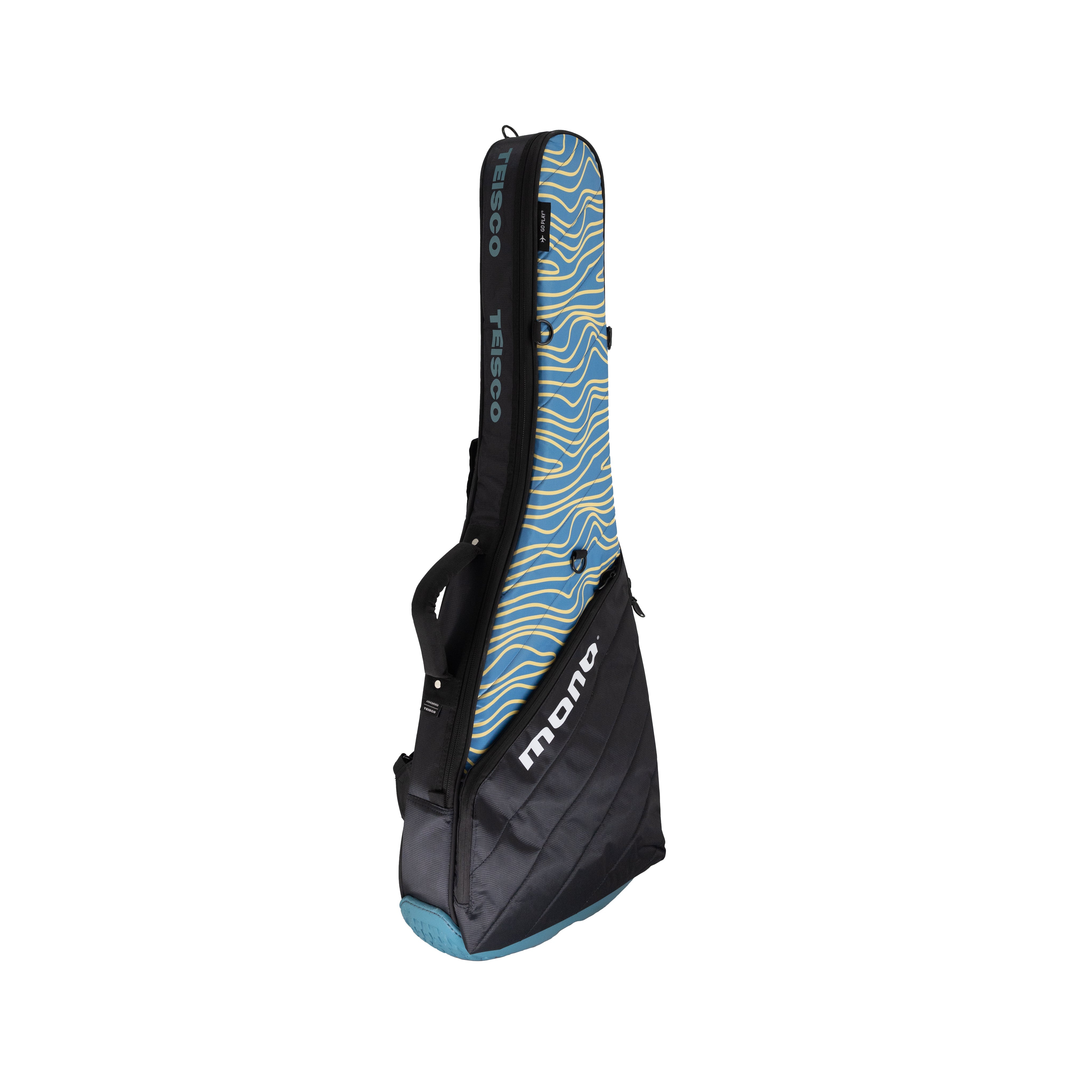 MONO x Teisco Vertigo Electric Guitar Case, Blue - ZOSO MUSIC