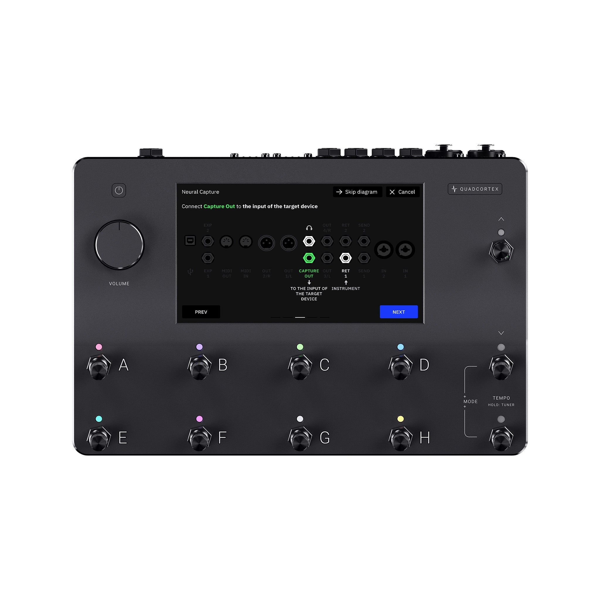 Neural DSP Quad Cortex Quad-Core Digital Effects Modeler | Zoso Music Sdn Bhd