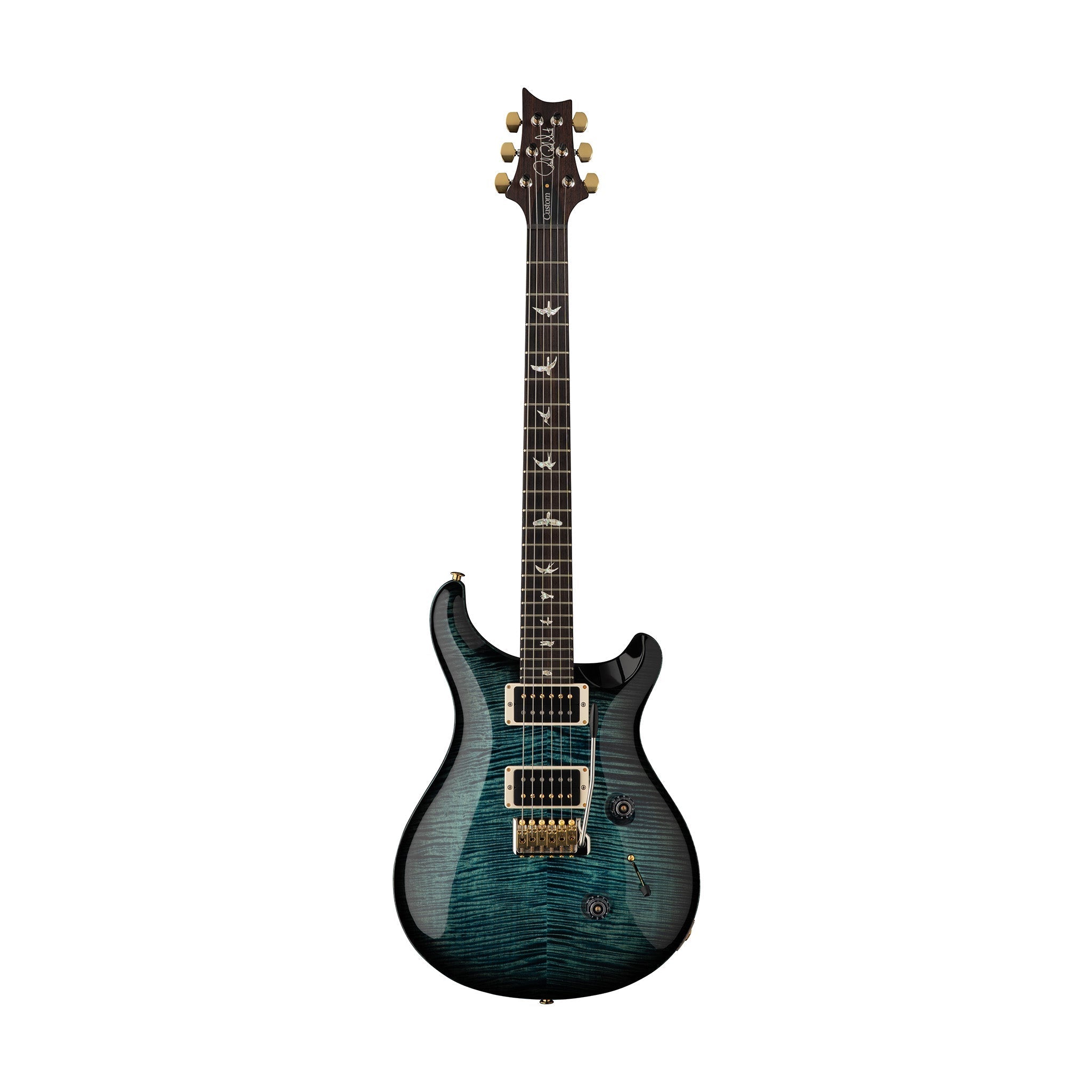 PRS Custom 24 Electric Guitar w/Pattern Thin Neck, Cobalt Smokeburst |  PRS |  ELECTRIC GUITAR |  Zoso Music