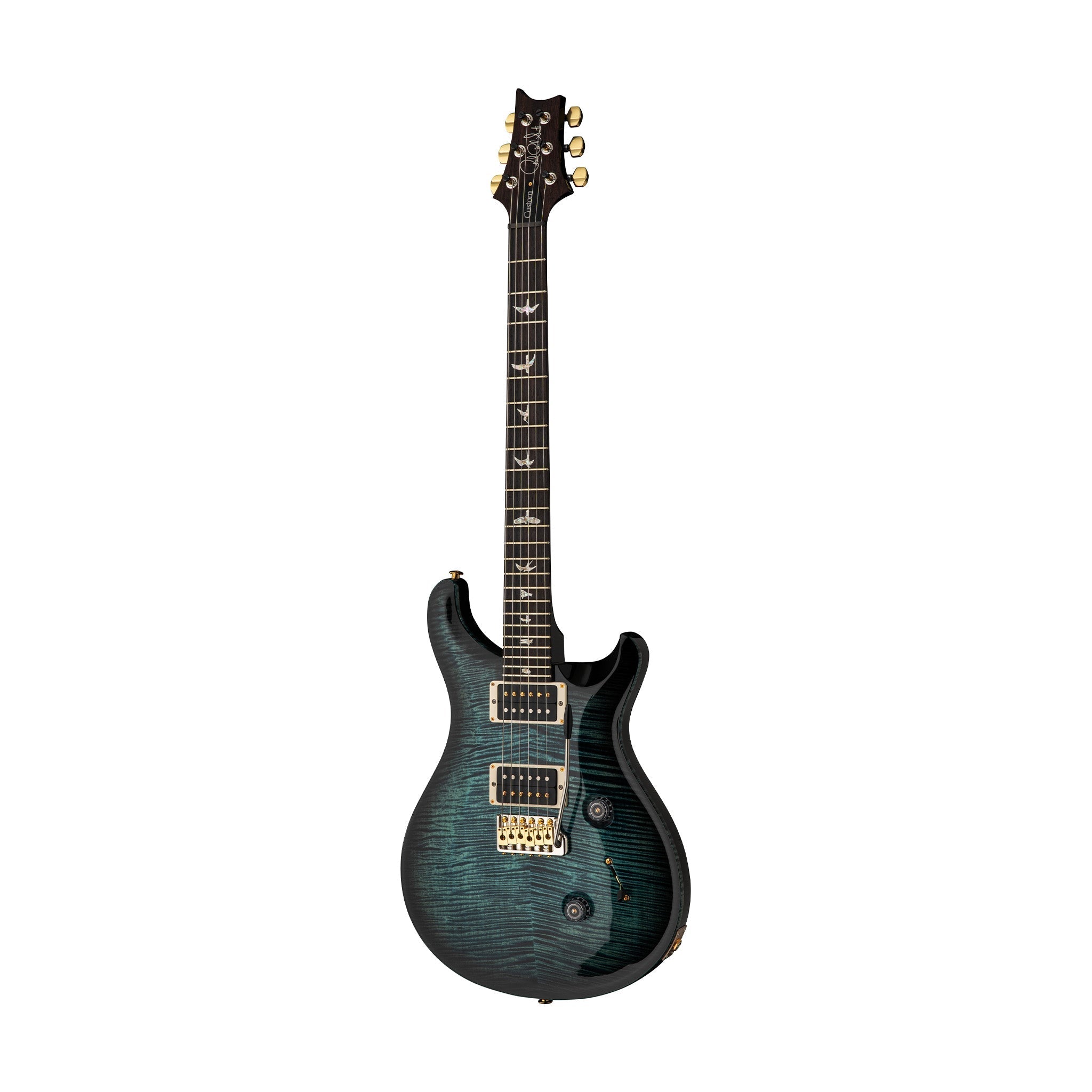 PRS Custom 24 Electric Guitar w/Pattern Thin Neck, Cobalt Smokeburst |  PRS |  ELECTRIC GUITAR |  Zoso Music
