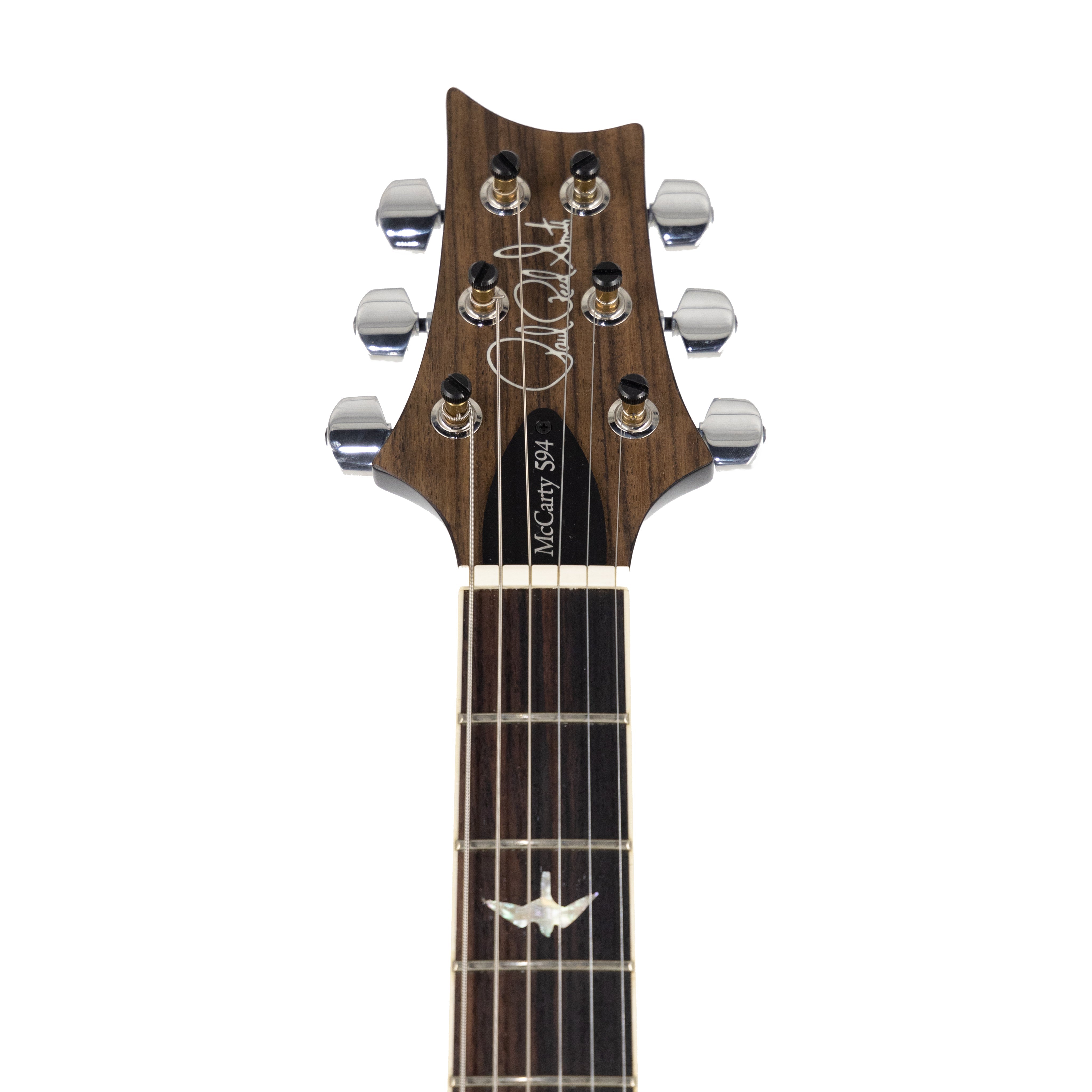 PRS McCarty 594 Singlecut Electric Guitar w/Case, Custom Color, Dark Amber Smokburst - Zoso Music