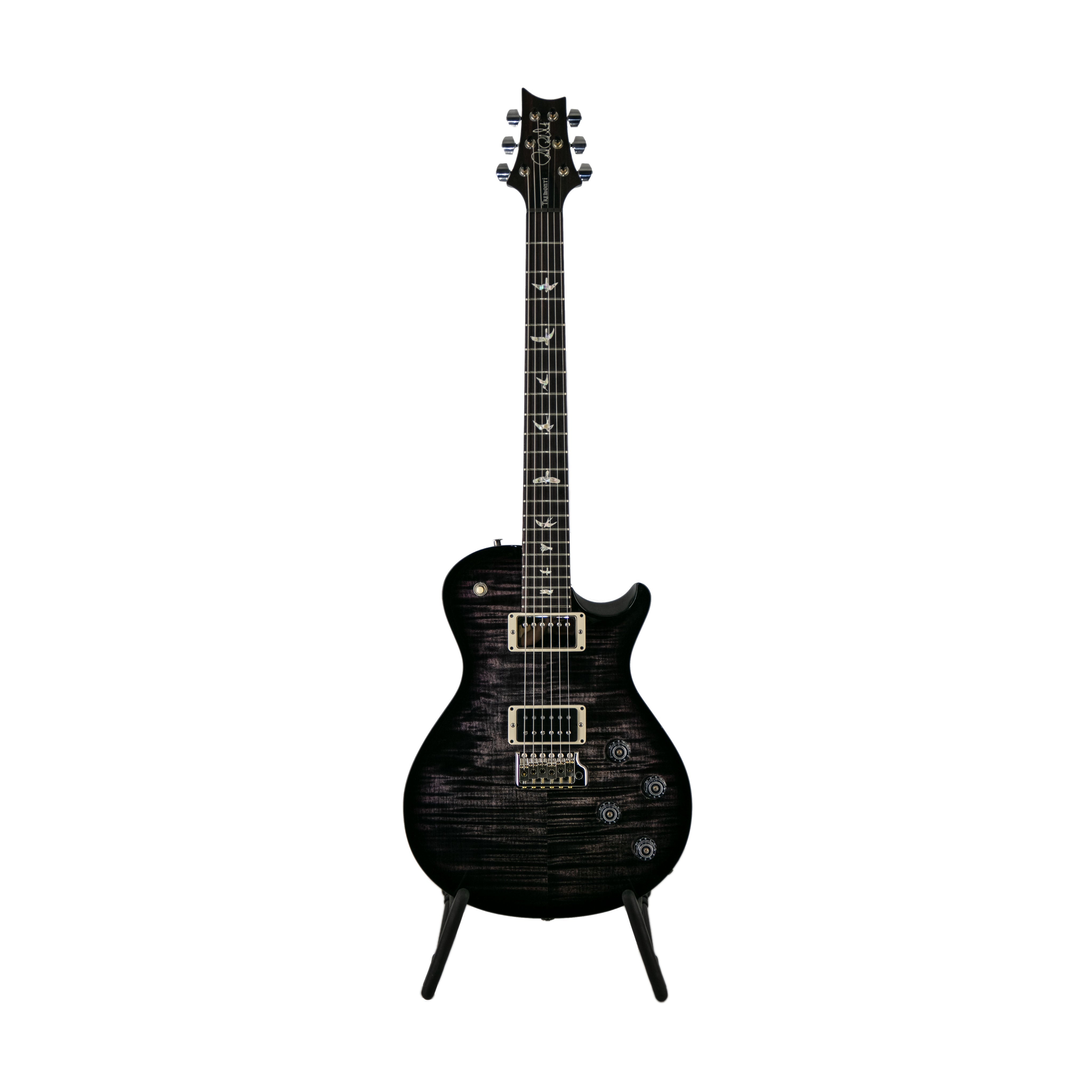 PRS Mark Tremonti Signature Electric Guitar w/Case, Custom Color, Purple Iris Black - Zoso Music