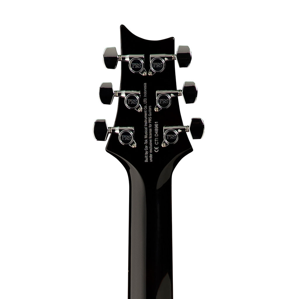 PRS SE Custom 24 Left Handed Electric Guitar w/Bag, Black Gold Sunburst |  PRS |  ELECTRIC GUITAR |  Zoso Music