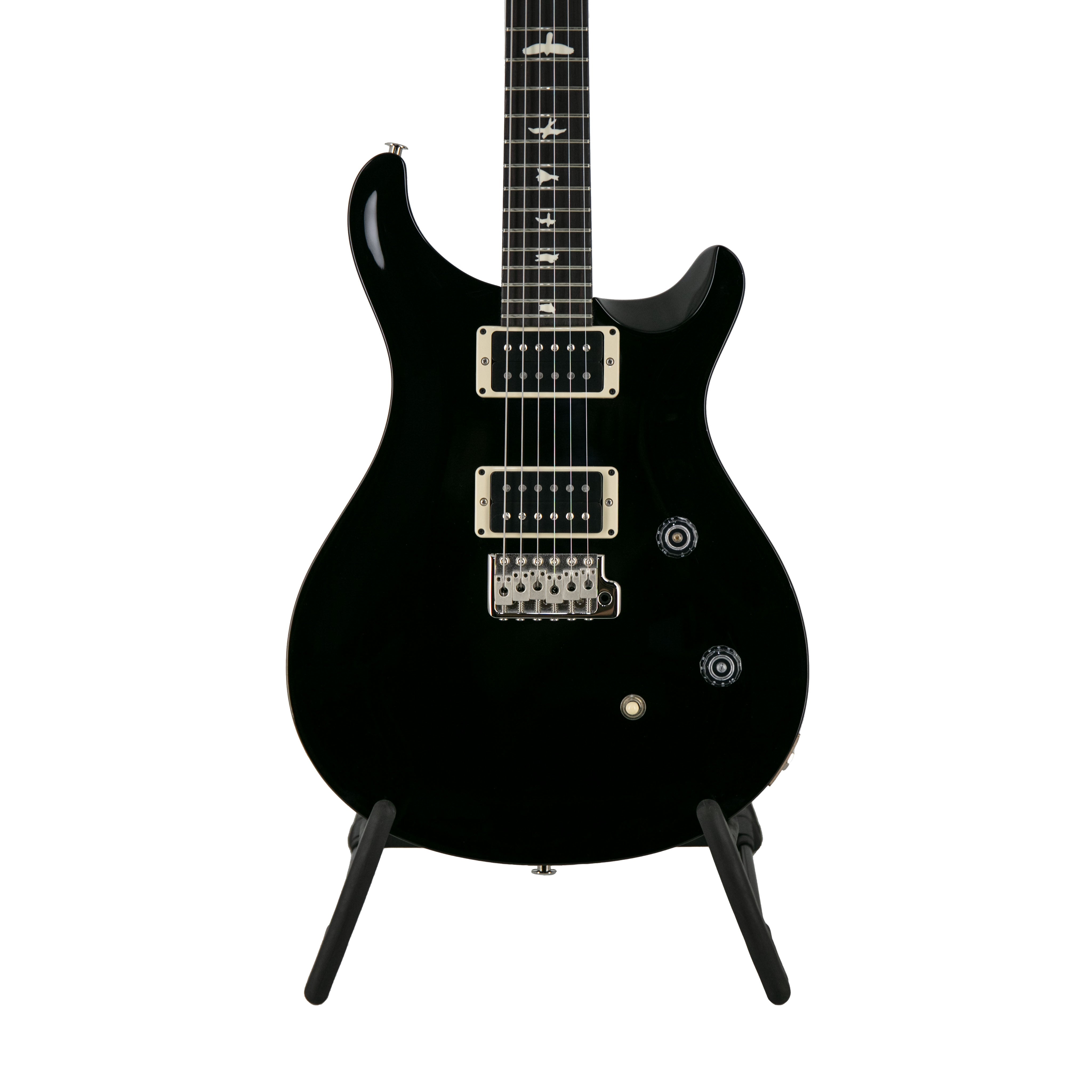 PRS CE24 Electric Guitar w/Bag, Custom Color, Black - Zoso Music
