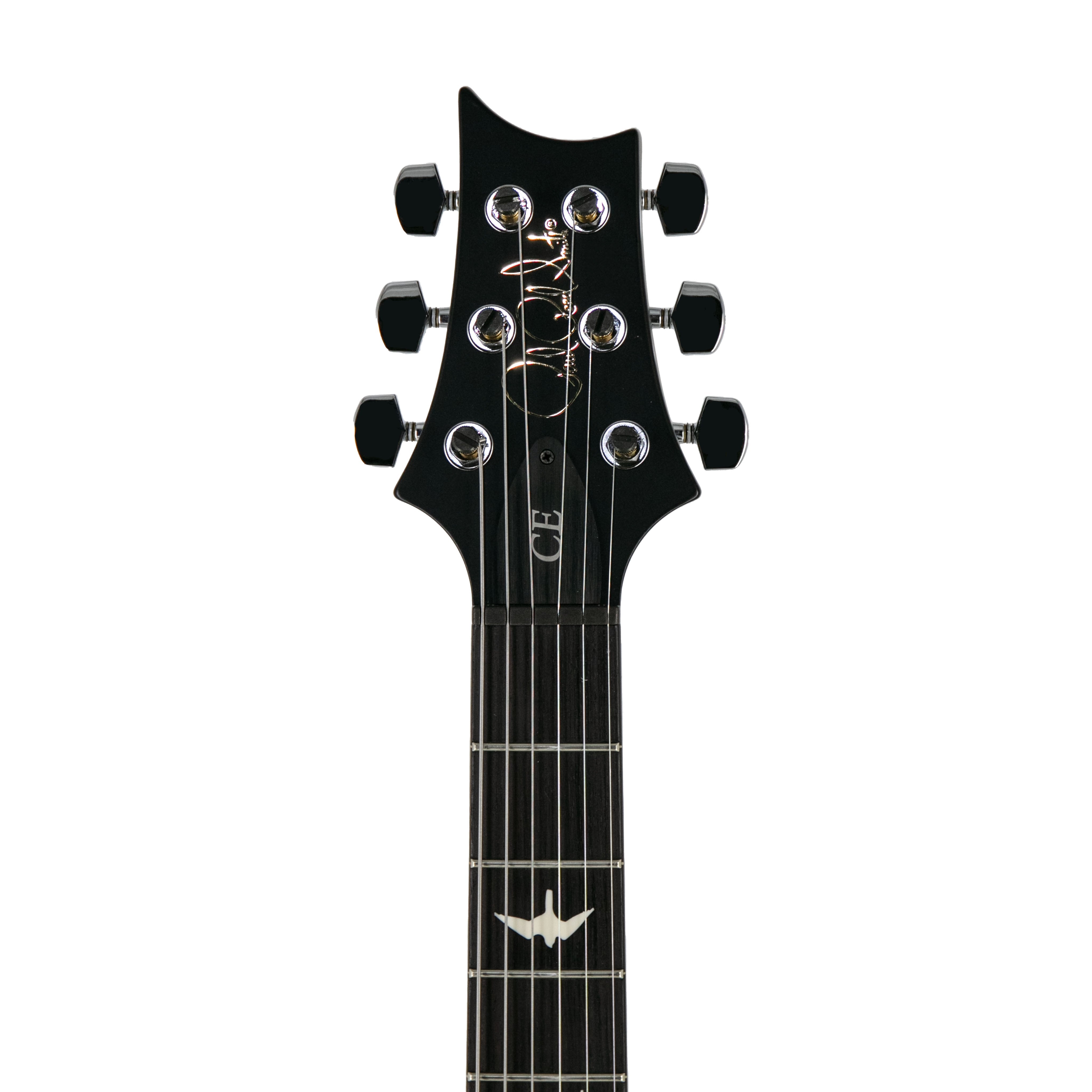 PRS CE24 Electric Guitar w/Bag, Custom Color, Black - Zoso Music