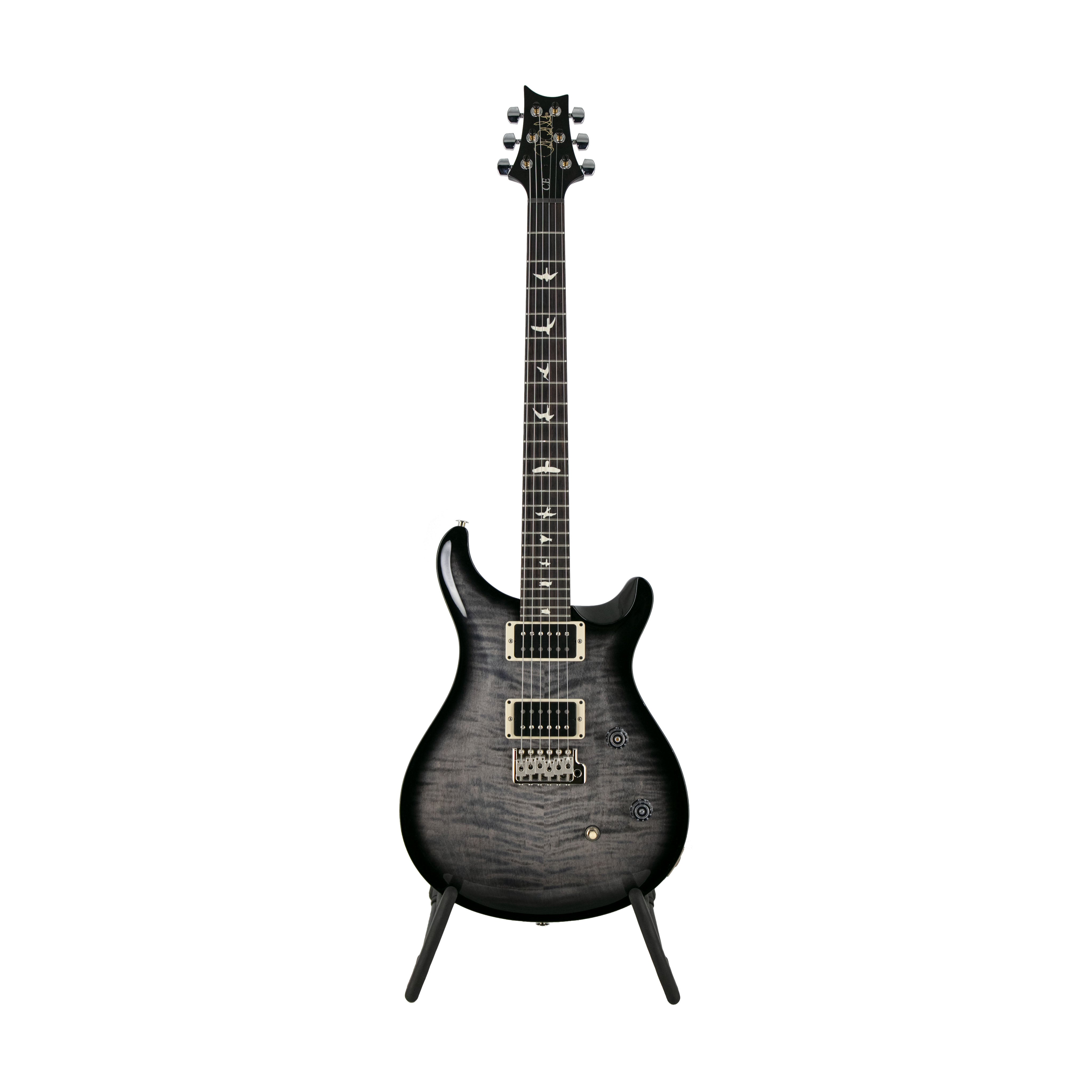 PRS CE24 Electric Guitar w/Bag, Custom Color, Black Grey Burst - Zoso Music