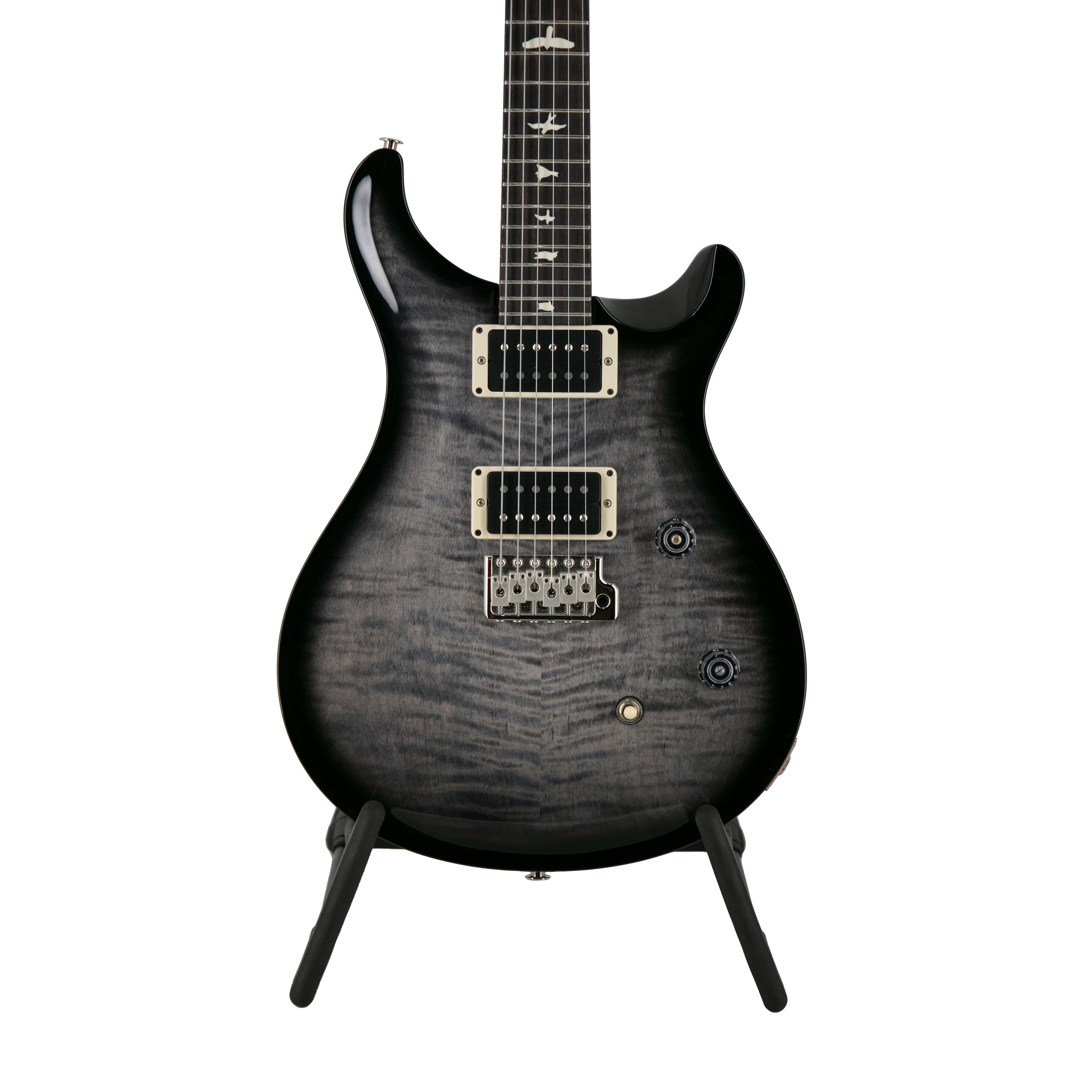PRS CE24 Electric Guitar w/Bag, Custom Color, Black Grey Burst - Zoso Music