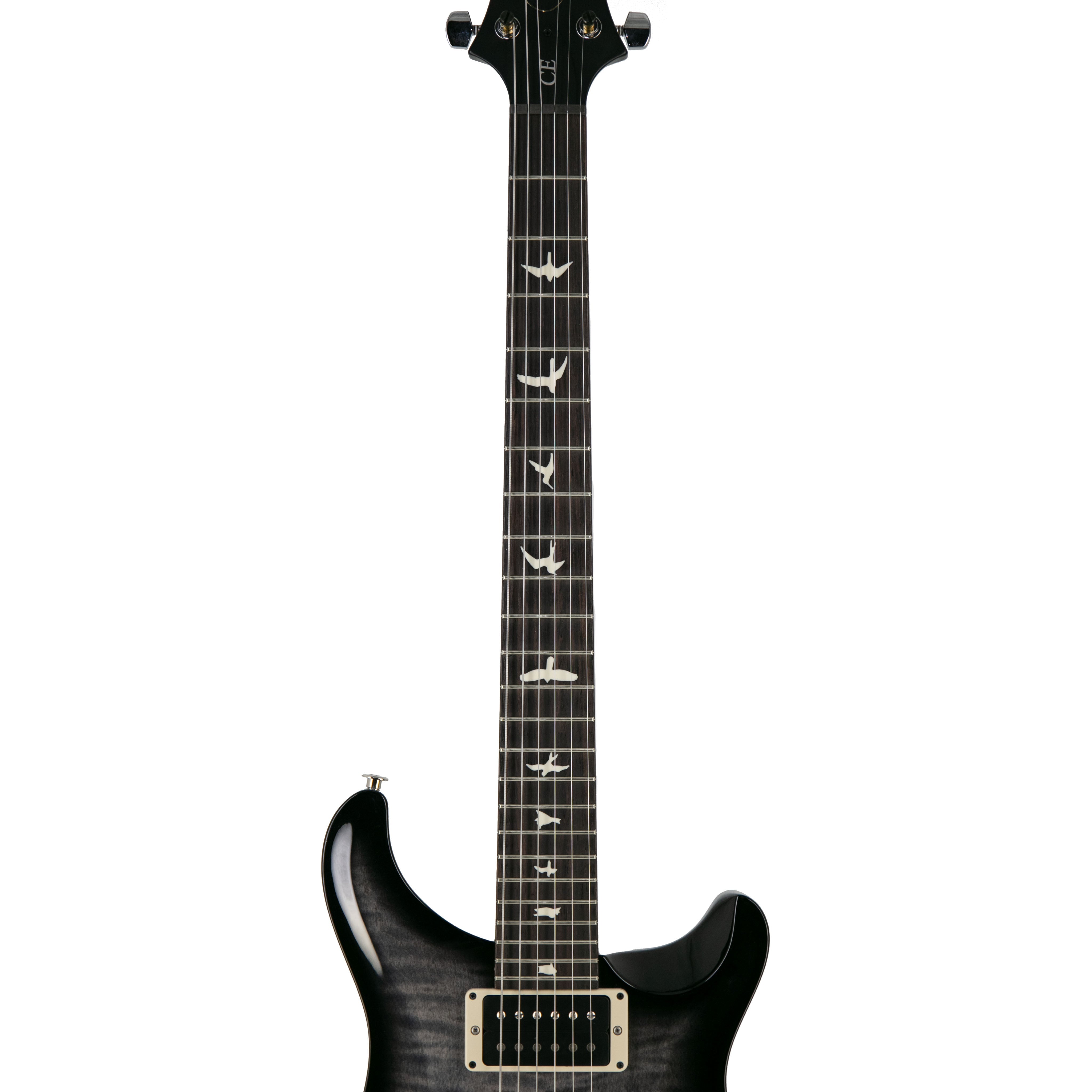 PRS CE24 Electric Guitar w/Bag, Custom Color, Black Grey Burst - Zoso Music