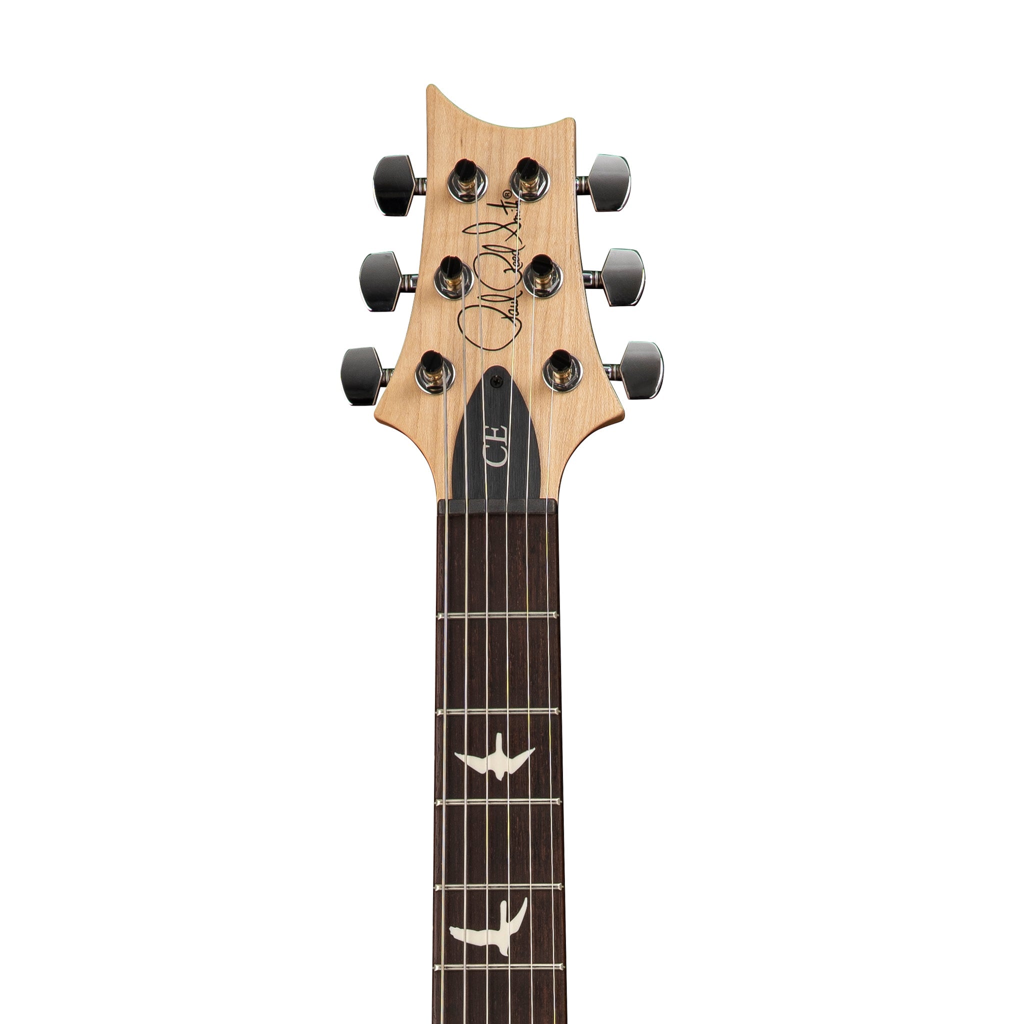PRS CE24 Semi-Hollow Electric Guitar w/Bag, Faded Grey Black - Zoso Music