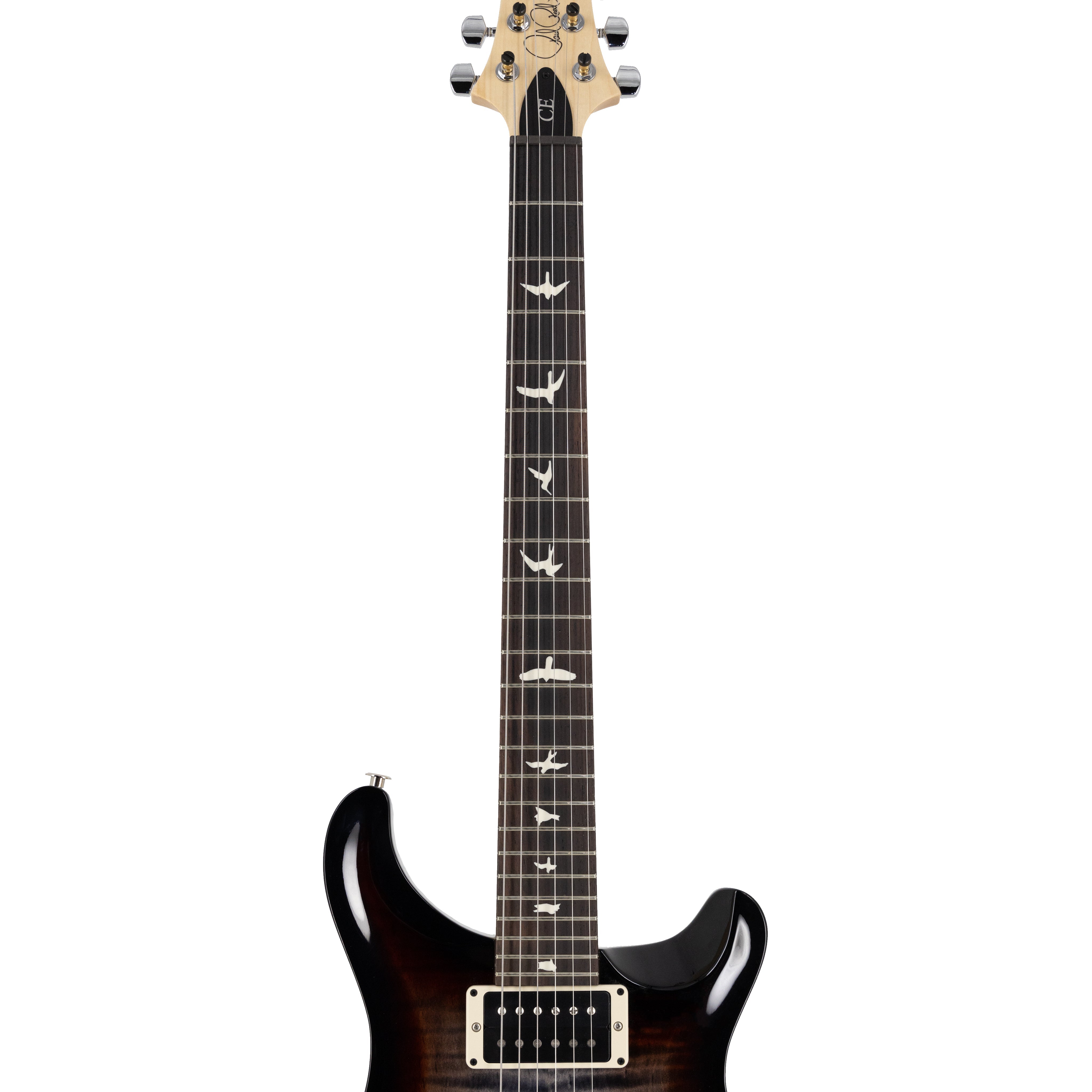 PRS CE24 Electric Guitar w/Bag, Custom Color, Faded Charcoal Tri-Color Burst - Zoso Music