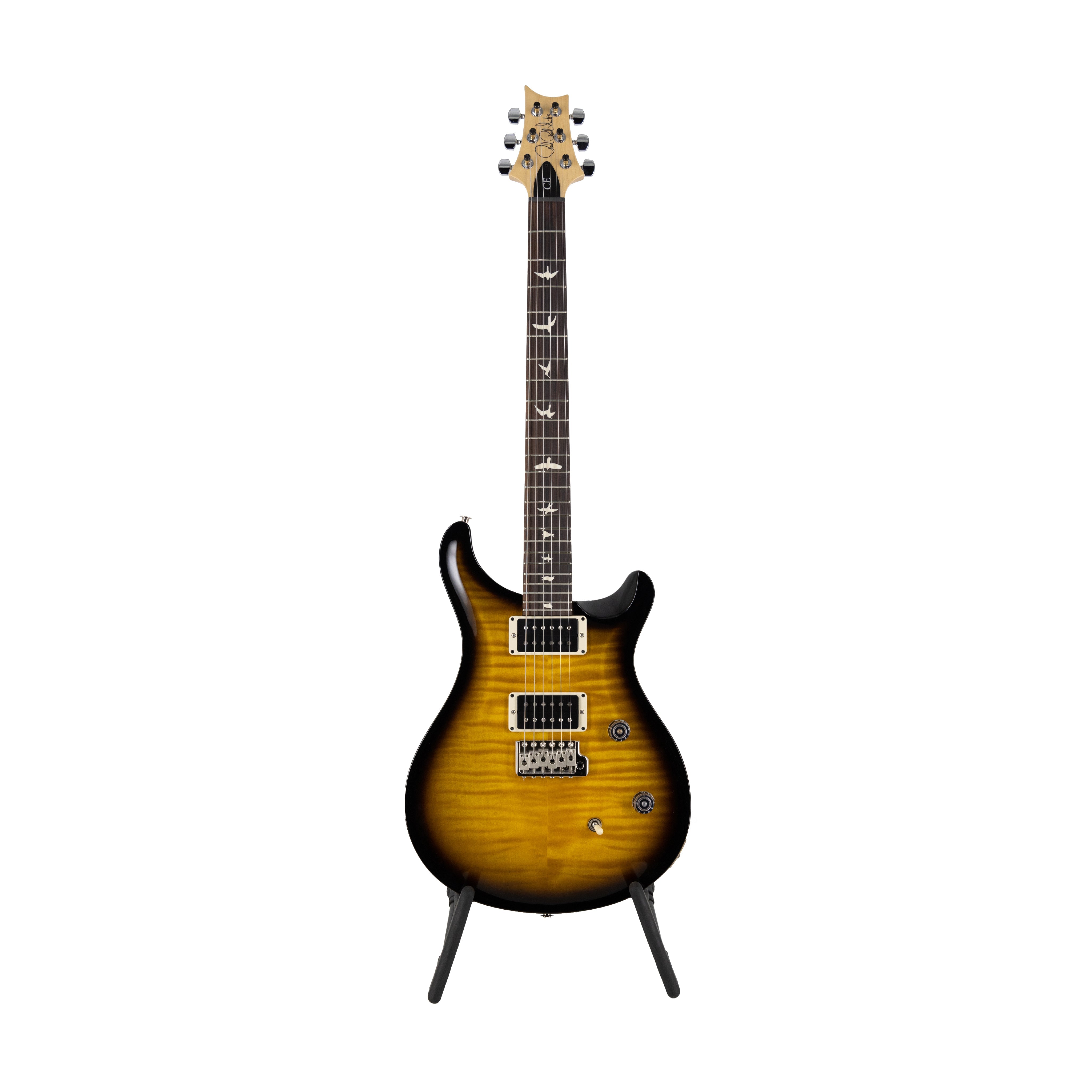 PRS CE24 Electric Guitar w/Bag, Custom Color, Amber Smokeburst (104147-CC-MC5-0338686) - Zoso Music