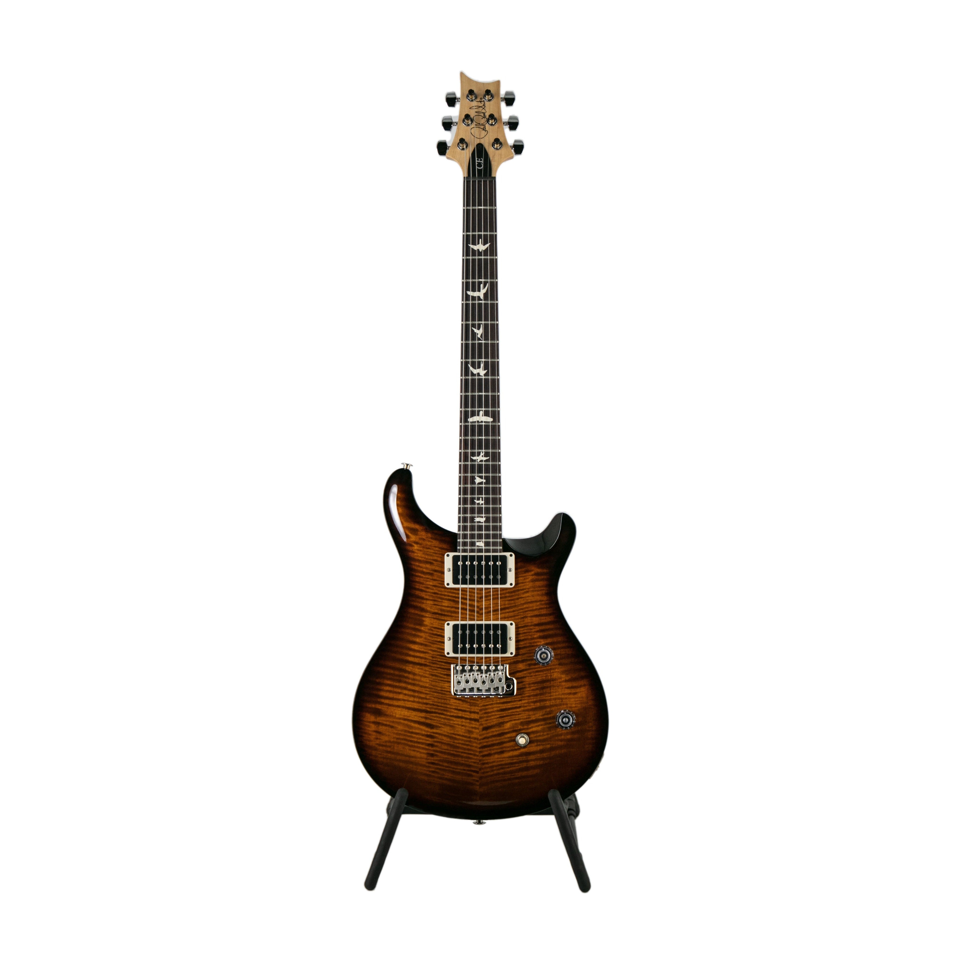 PRS CE24 Electric Guitar w/Bag, Custom Color, Amber Smokewrap Burst - Zoso Music