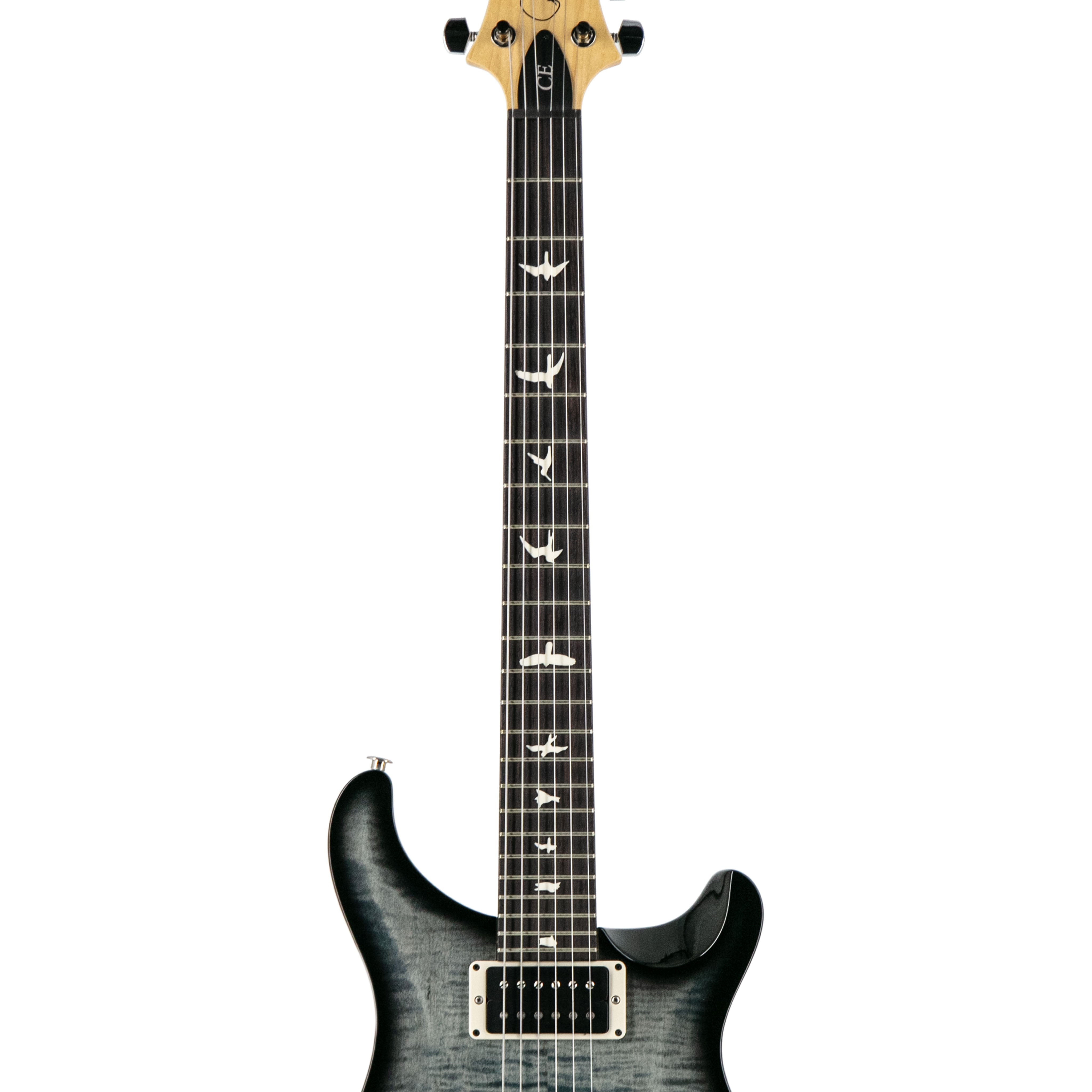 PRS CE24 Electric Guitar w/Bag, Custom Color, Faded Whale Blue Smokeburst