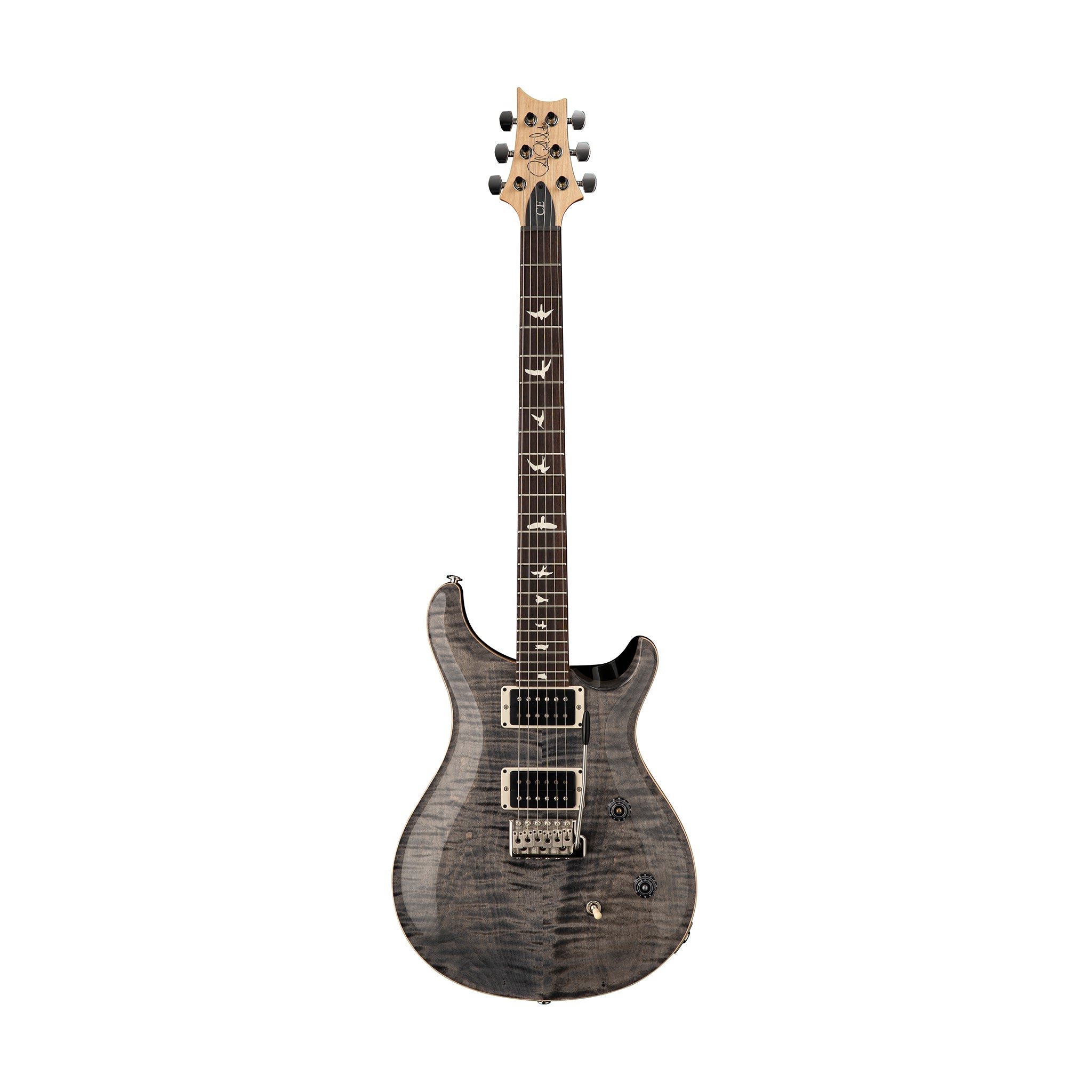 PRS CE24 Electric Guitar w/Bag, Faded Grey Black - Zoso Music