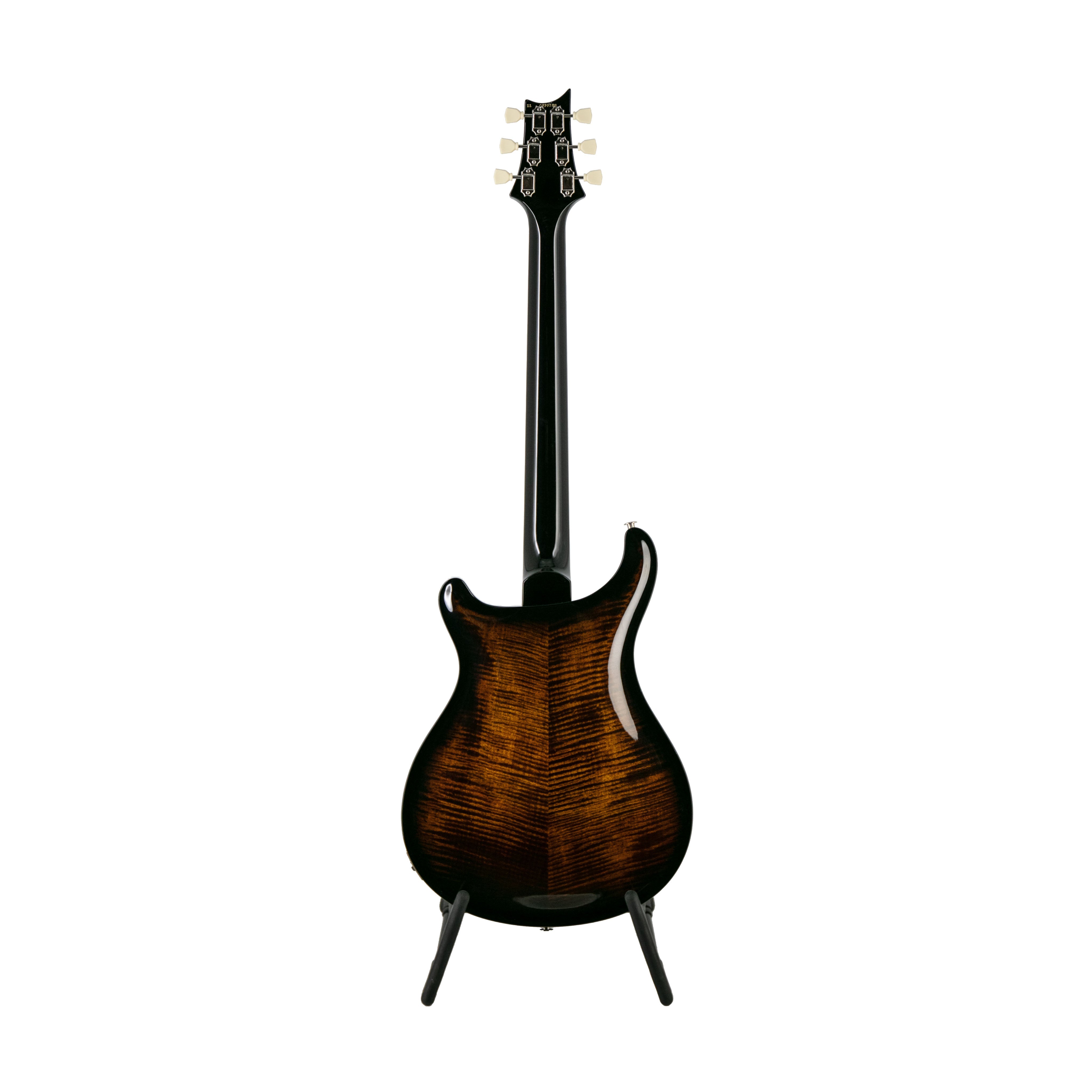 PRS McCarty Hollowbody 594 Electric Guitar w/Case, Custom Color, Black Gold Smokewrap Burst - Zoso Music
