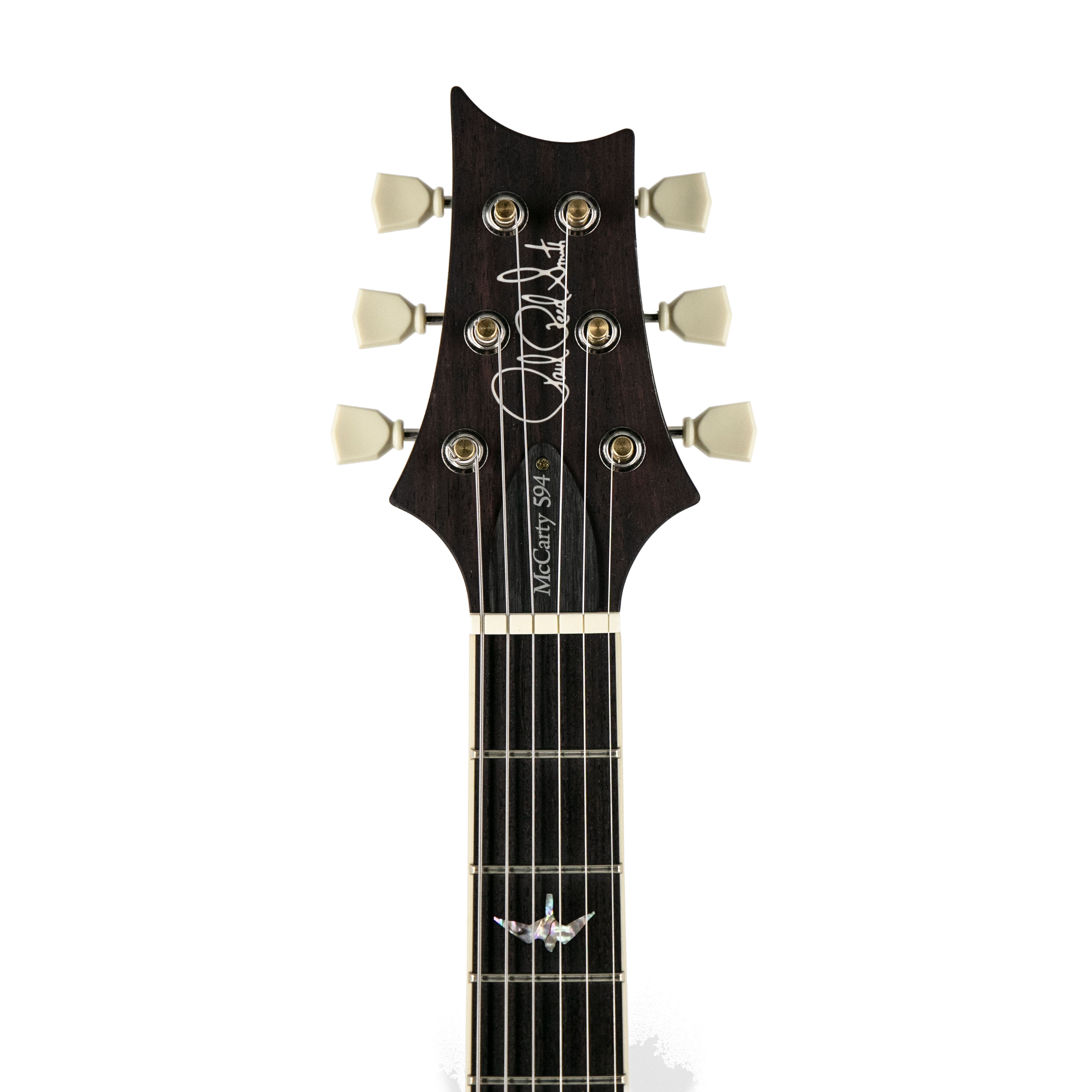 PRS McCarty 594 Hollowbody II 10-Top Electric Guitar, Custom Color, Faded Whale Blue Smokeburst |  PRS |  ELECTRIC GUITAR |  Zoso Music