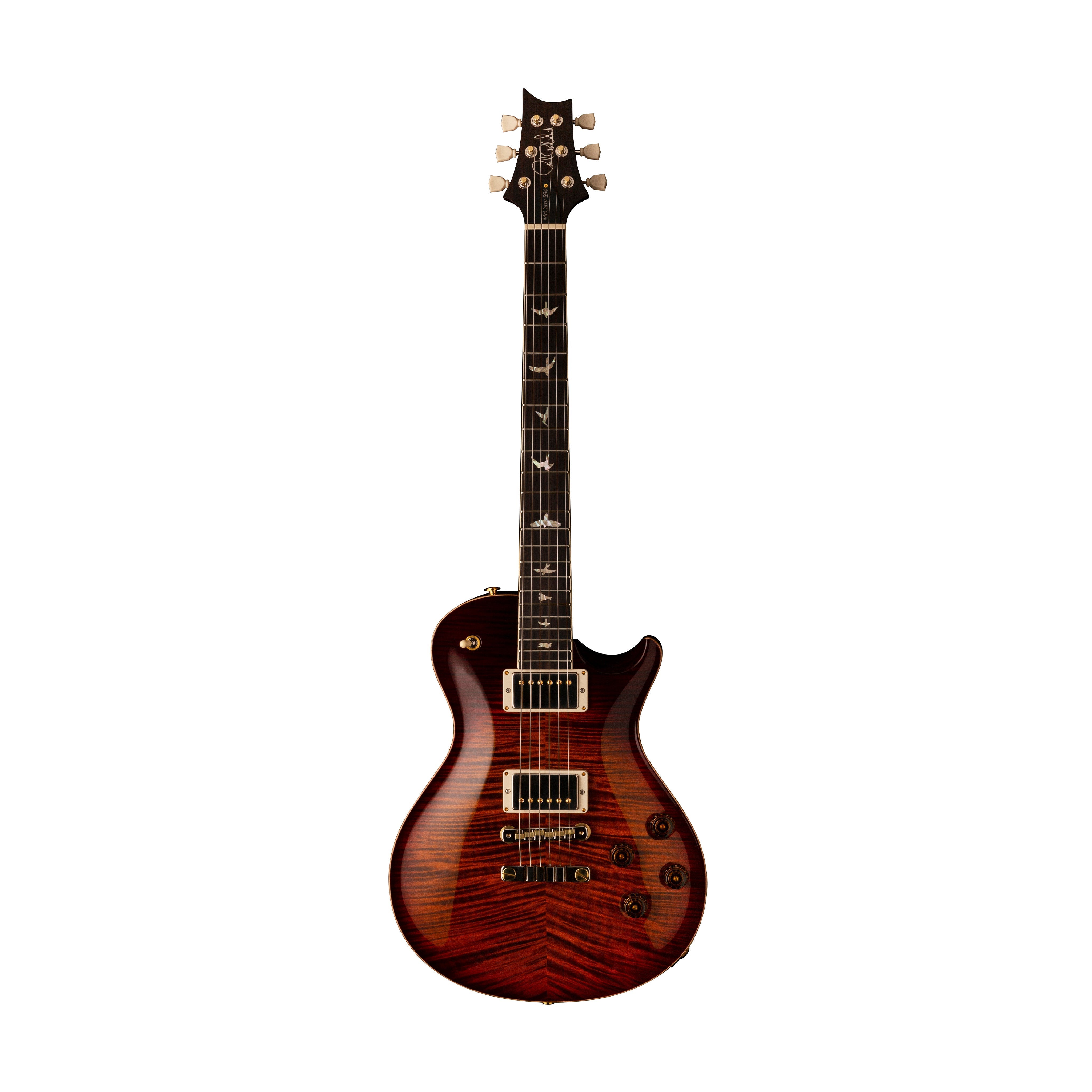 PRS McCarty Singlecut 594 Electric Guitar, Dark Cherry Burst |  PRS |  ELECTRIC GUITAR |  Zoso Music