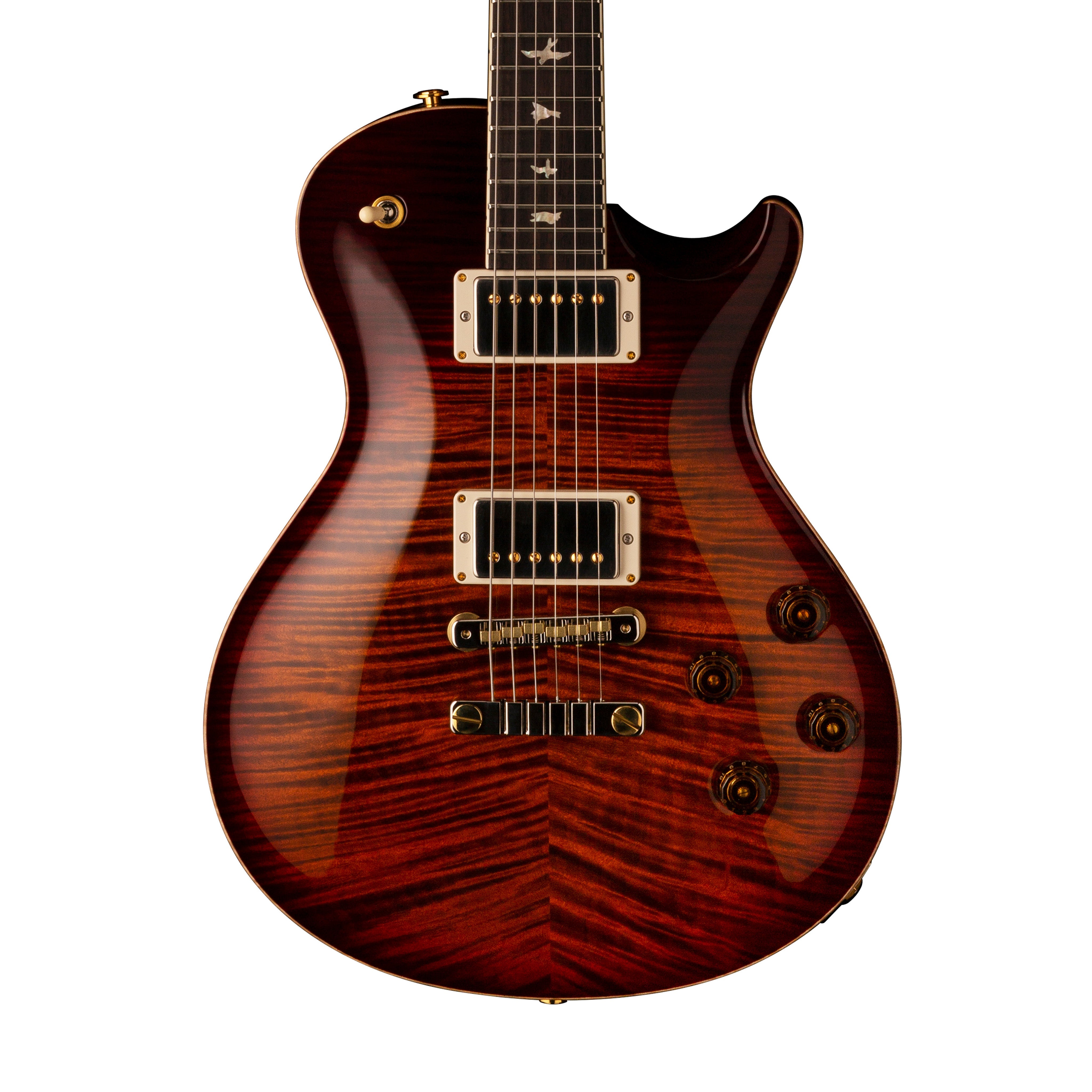 PRS McCarty Singlecut 594 Electric Guitar, Dark Cherry Burst | Zoso Music Sdn Bhd