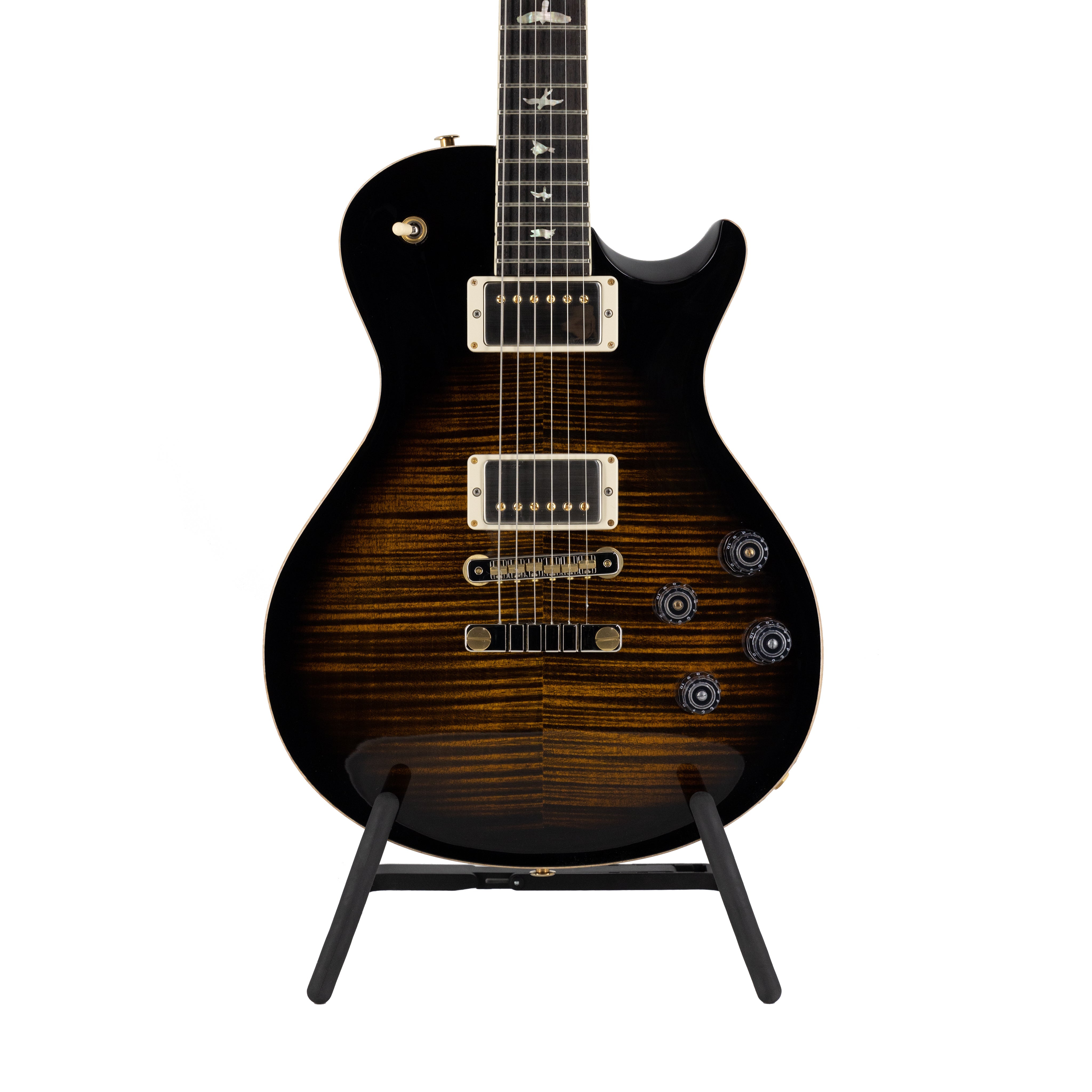 PRS McCarty Singlecut 594 10-Top Electric Guitar w/Bag, Custom Color, Black Gold Wrapburst - Zoso Music