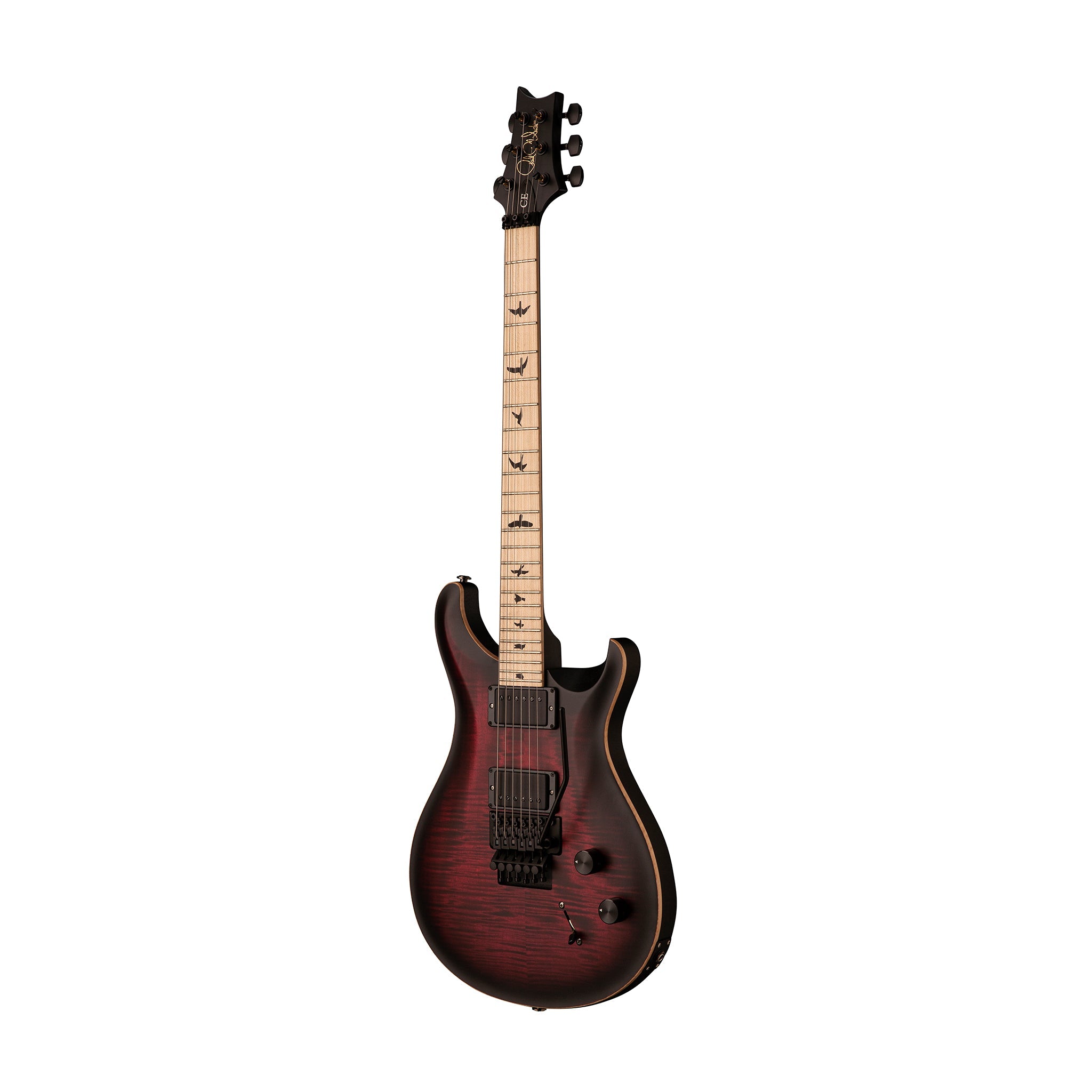 PRS Dustie Waring CE24 Floyd Electric Guitar w/Bag, Waring Burst - Zoso Music