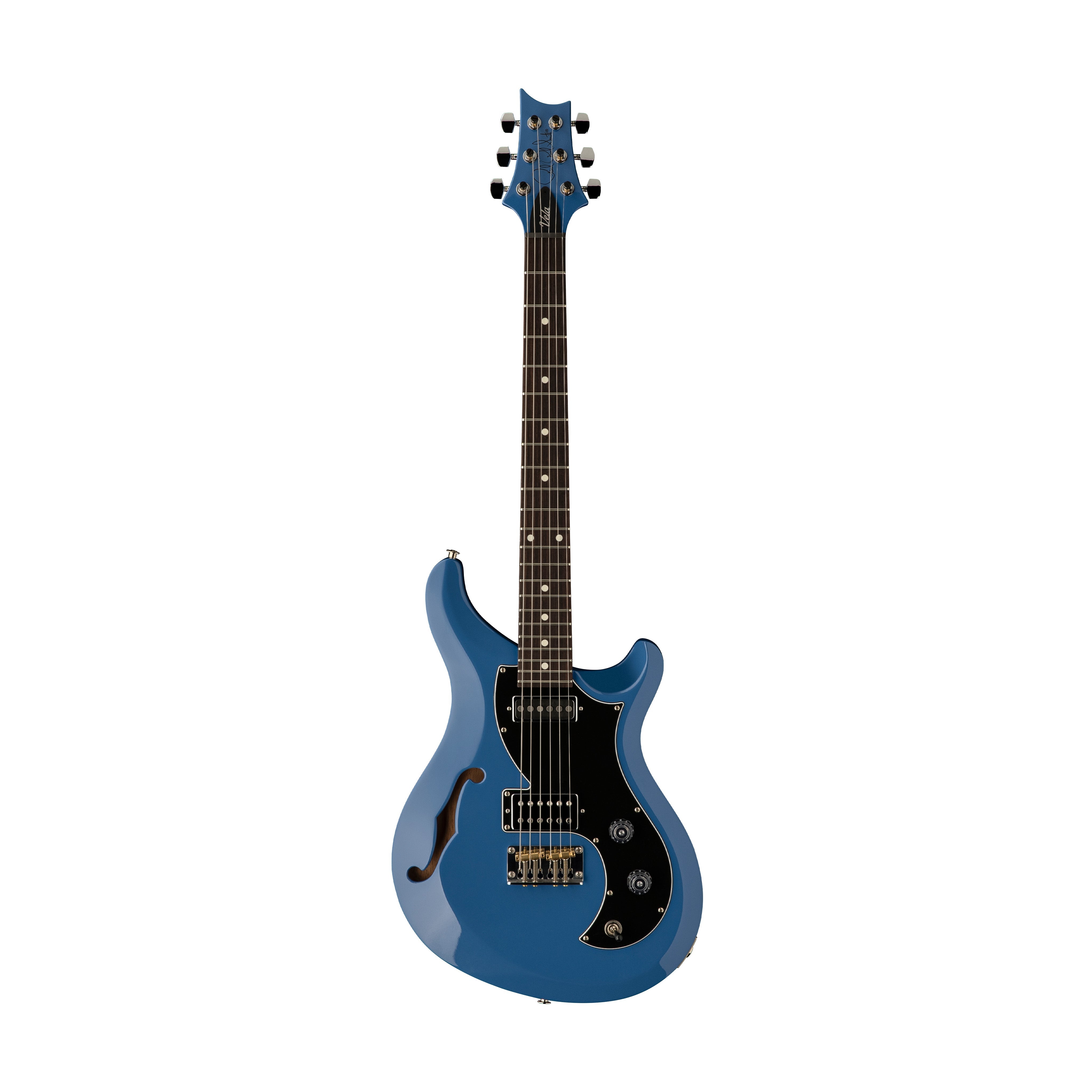 PRS S2 Vela Semi-Hollow Electric Guitar w/Bag, Mahi Blue |  PRS |  ELECTRIC GUITAR |  Zoso Music