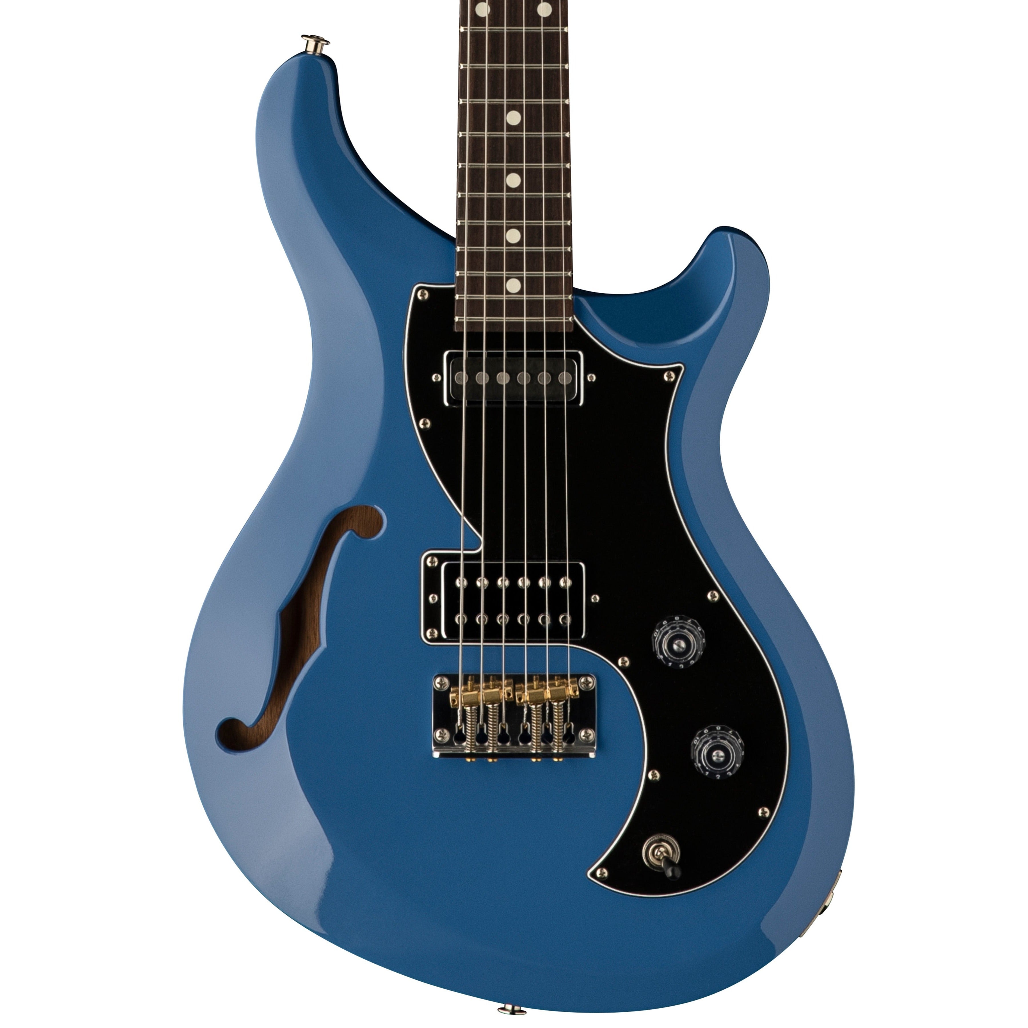 PRS S2 Vela Semi-Hollow Electric Guitar w/Bag, Mahi Blue | Zoso Music Sdn Bhd