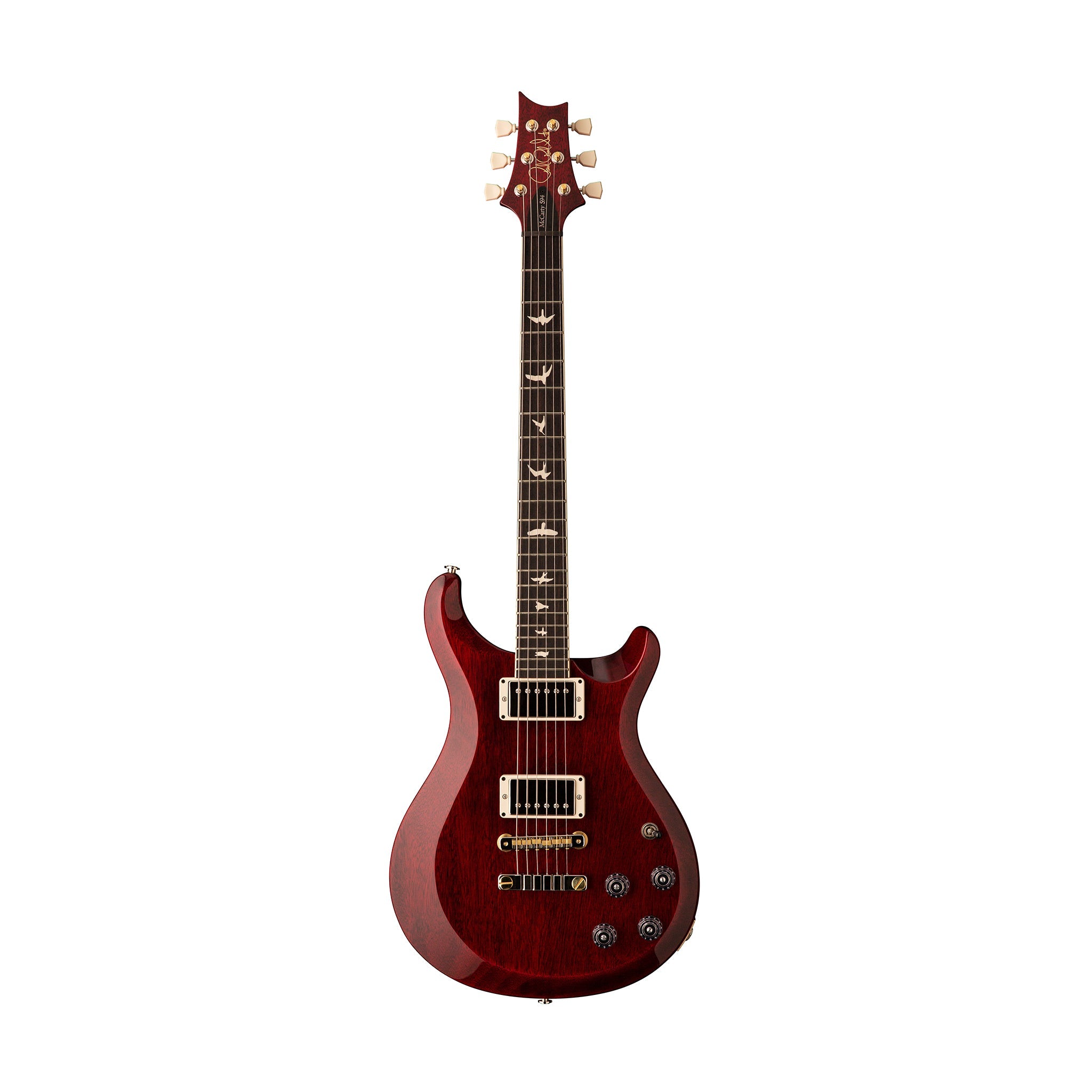 PRS S2 McCarty 594 ThinLine Electric Guitar w/Bag, Vintage Cherry