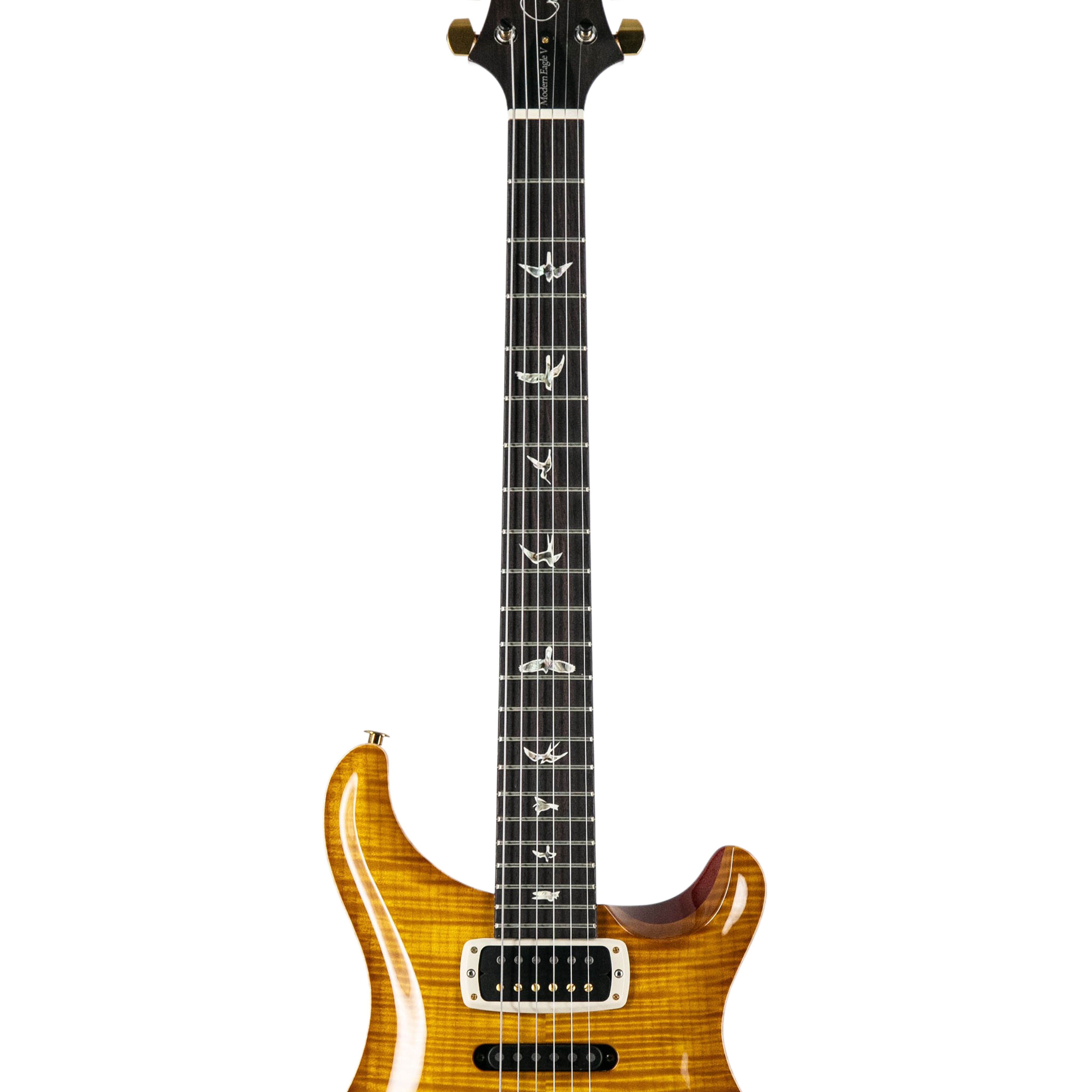 PRS Modern Eagle V 10-Top Electric Guitar, Custom Color, McCarty Burst