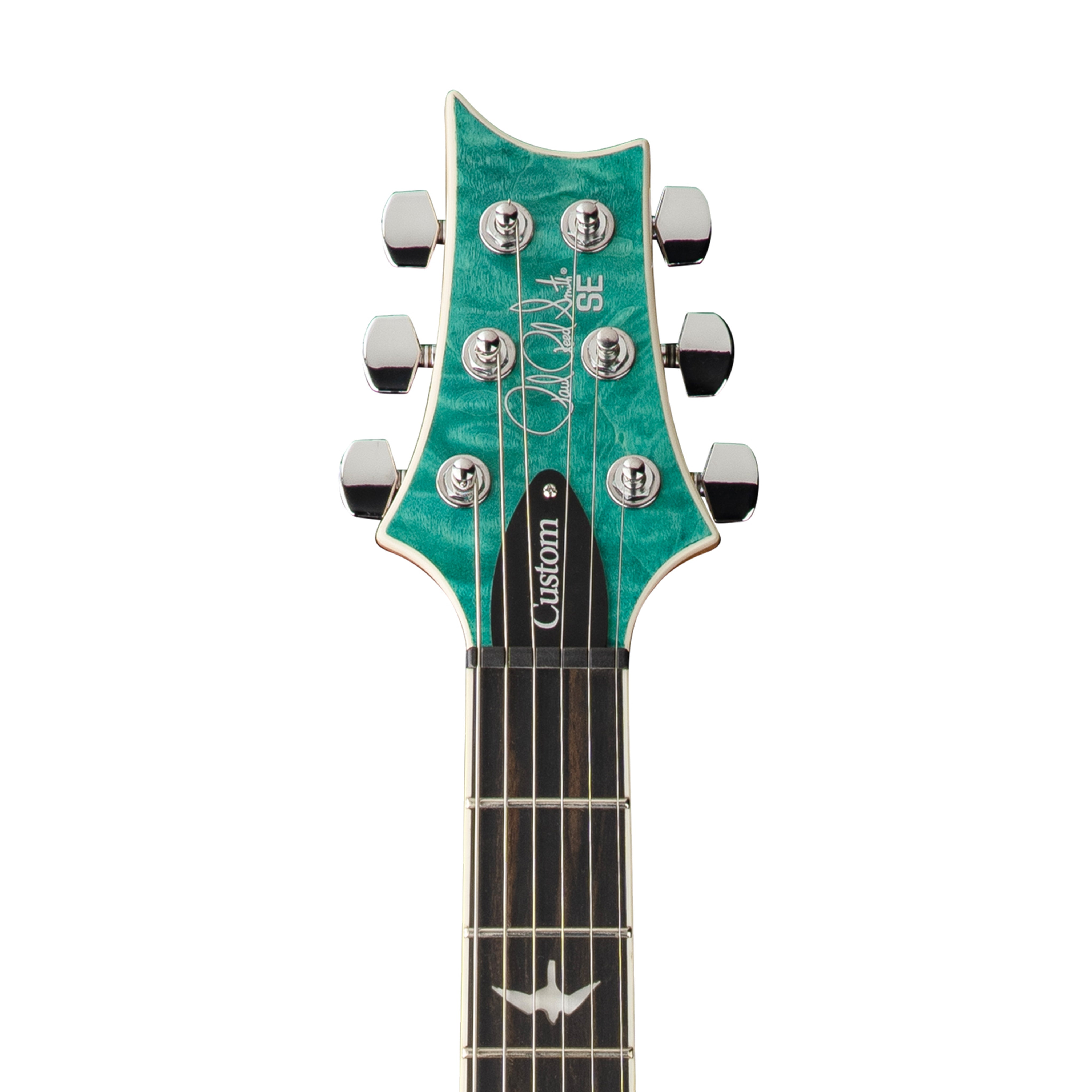 PRS SE Custom 24 Electric Guitar w/Quilt Package, Turquoise |  PRS |  ELECTRIC GUITAR |  Zoso Music