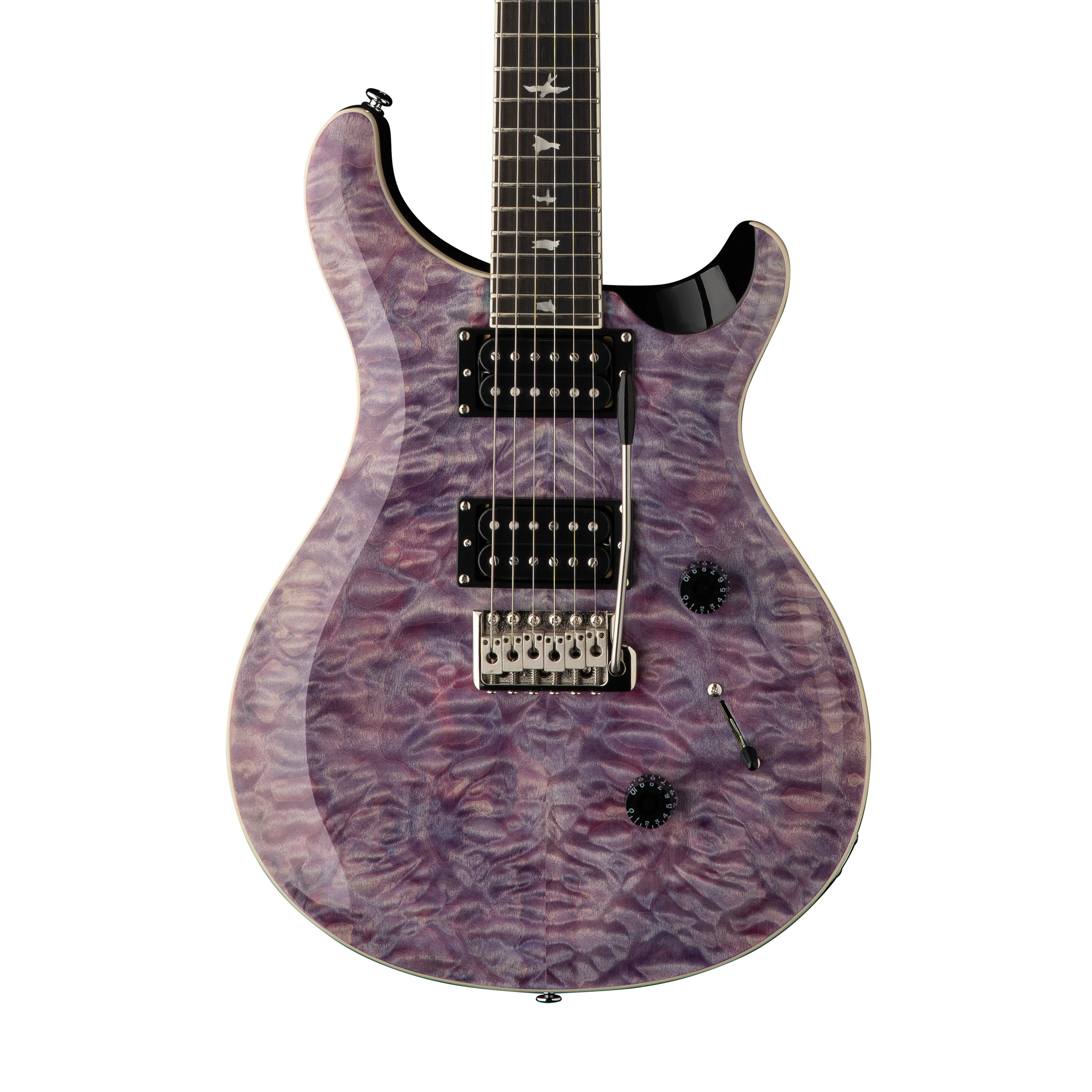 PRS SE Custom 24 Electric Guitar w/Quilt Package, Violet | Zoso Music Sdn Bhd