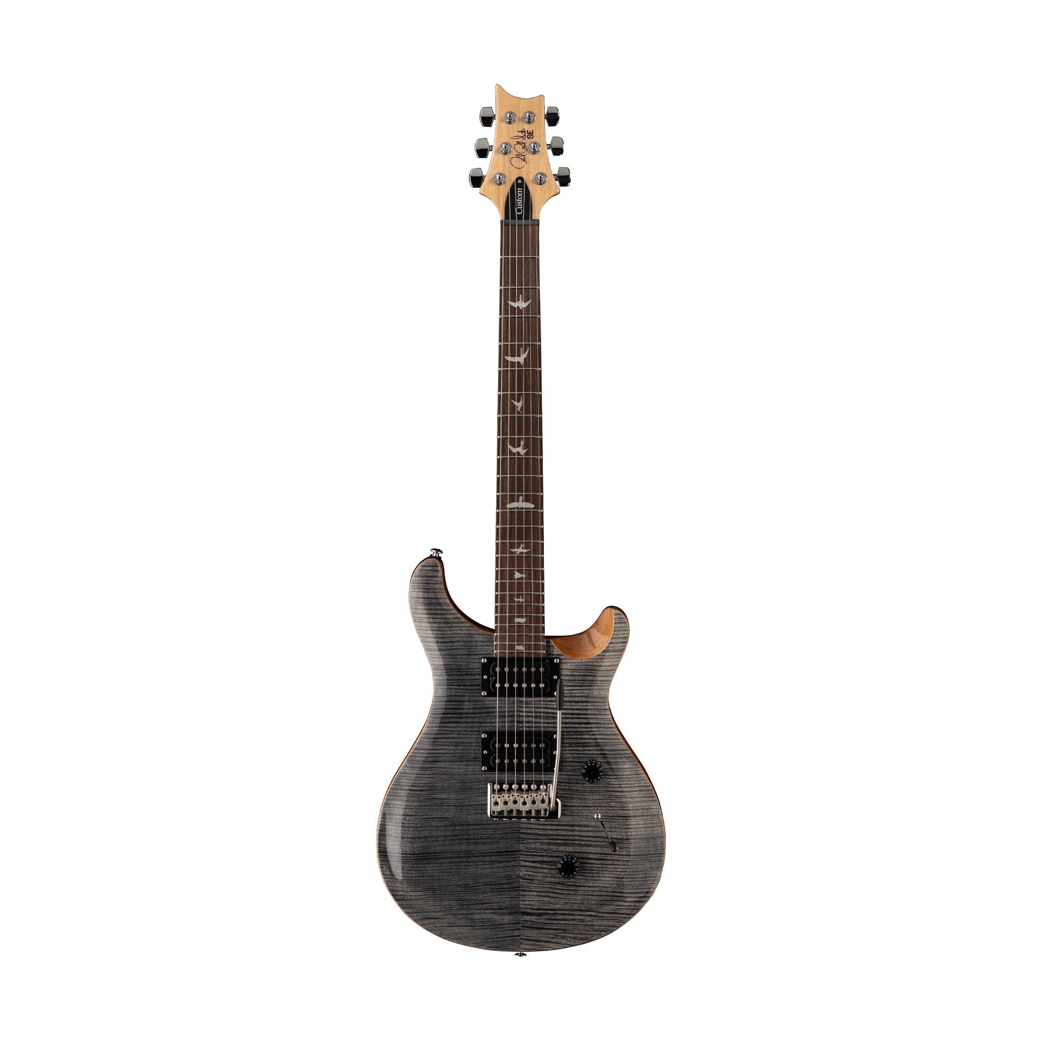PRS SE Custom 24 Electric Guitar w/Bag, Charcoal |  PRS |  ELECTRIC GUITAR |  Zoso Music