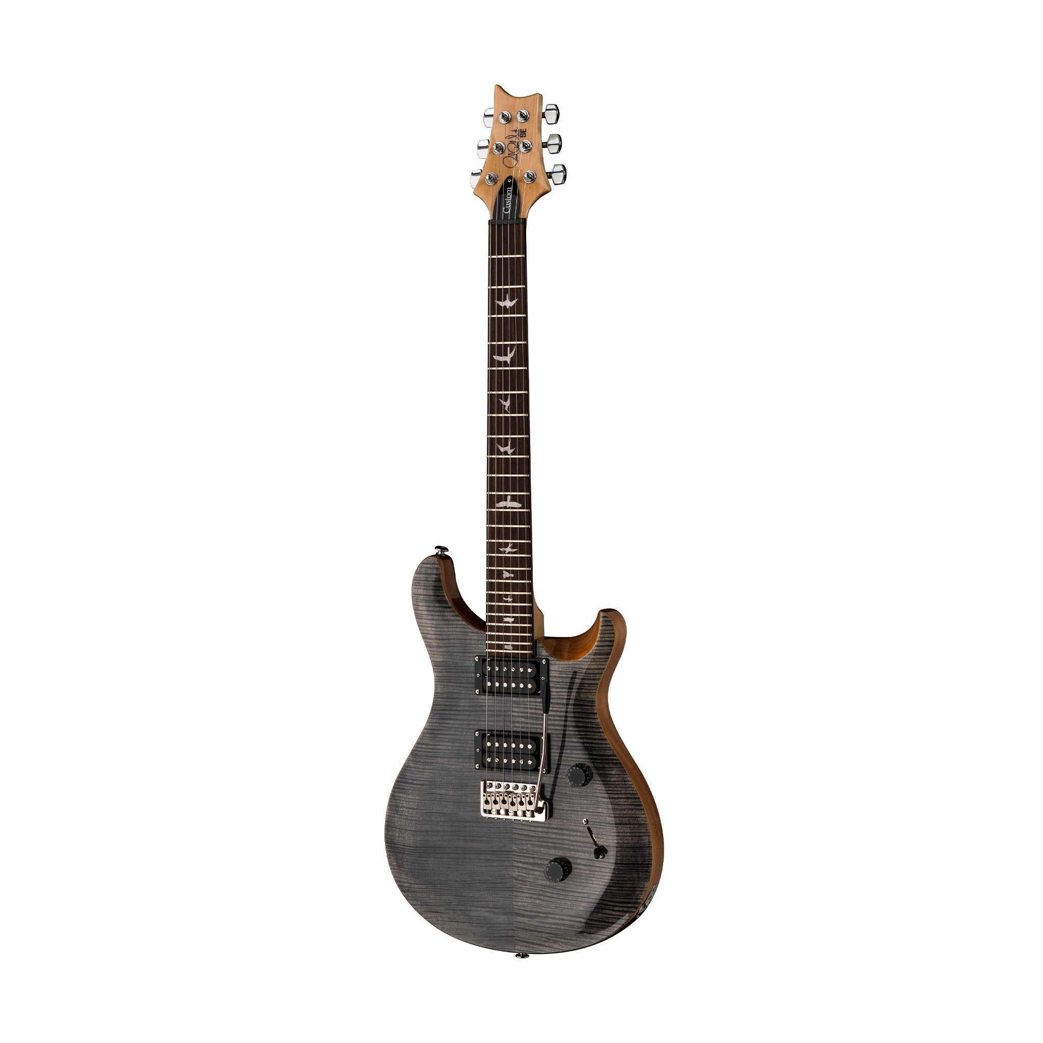 PRS SE Custom 24 Electric Guitar w/Bag, Charcoal |  PRS |  ELECTRIC GUITAR |  Zoso Music